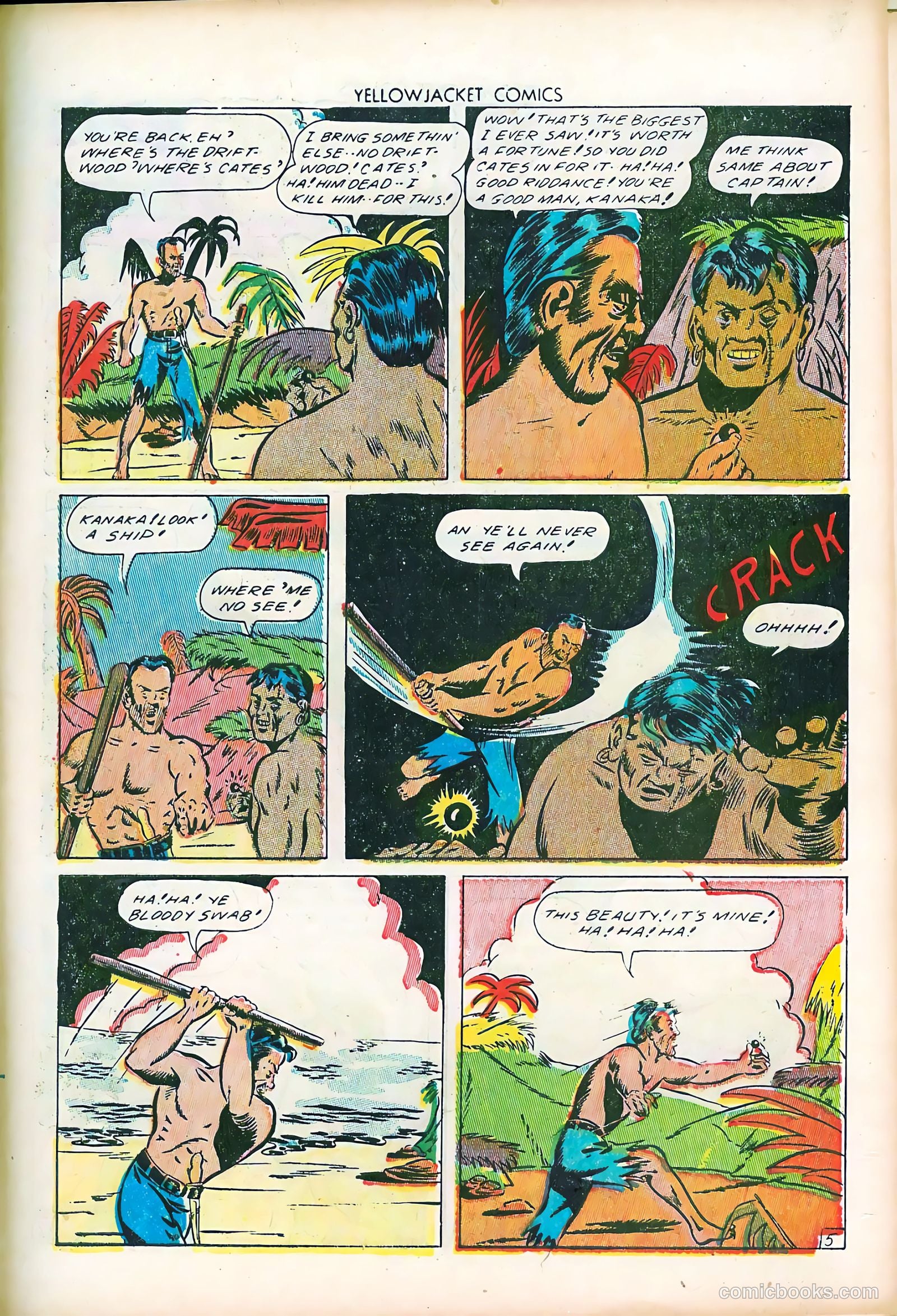 Yellowjacket Comics #7 (1946) — page 41 of 52