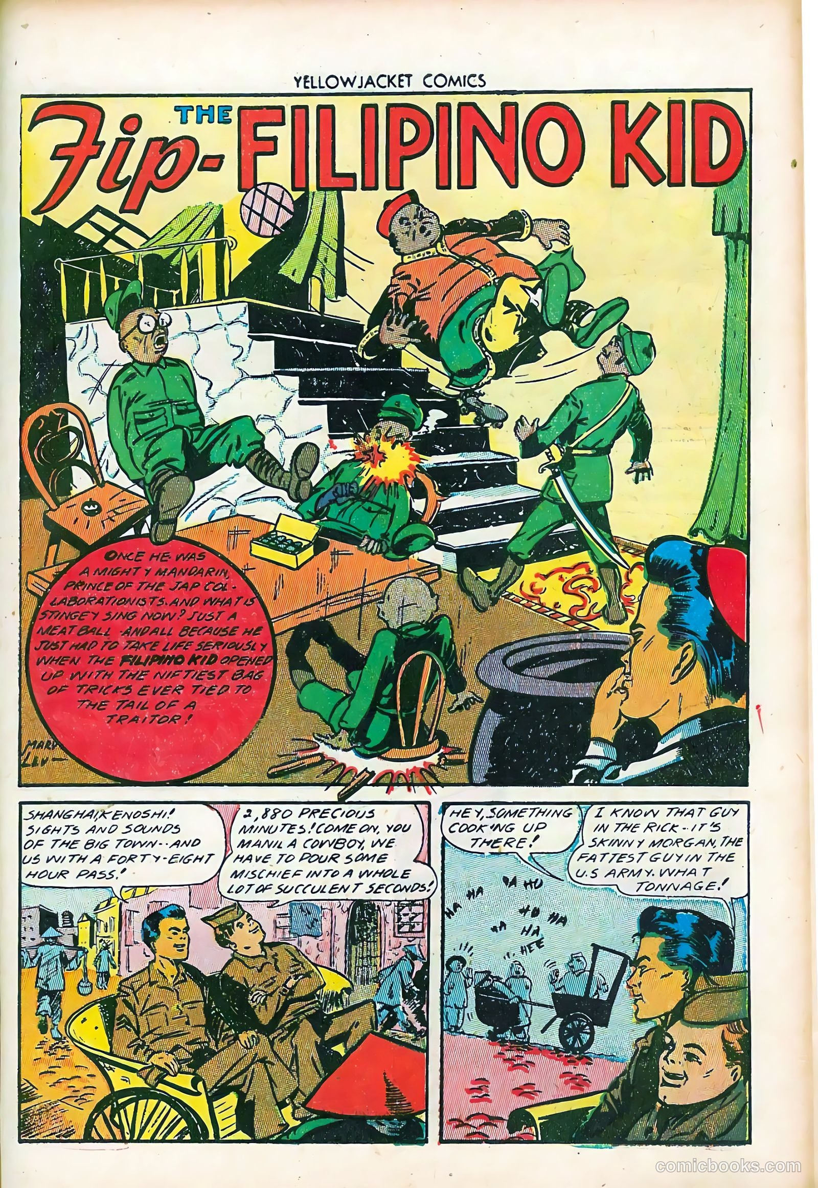 Yellowjacket Comics #7 (1946) — page 43 of 52