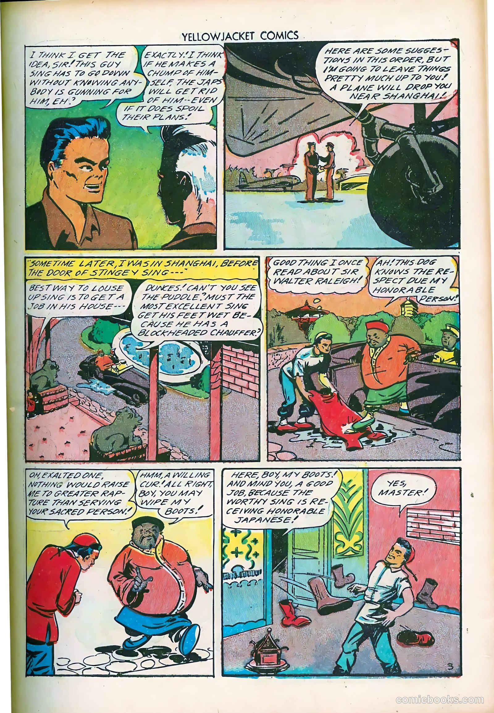 Yellowjacket Comics #7 (1946) — page 45 of 52