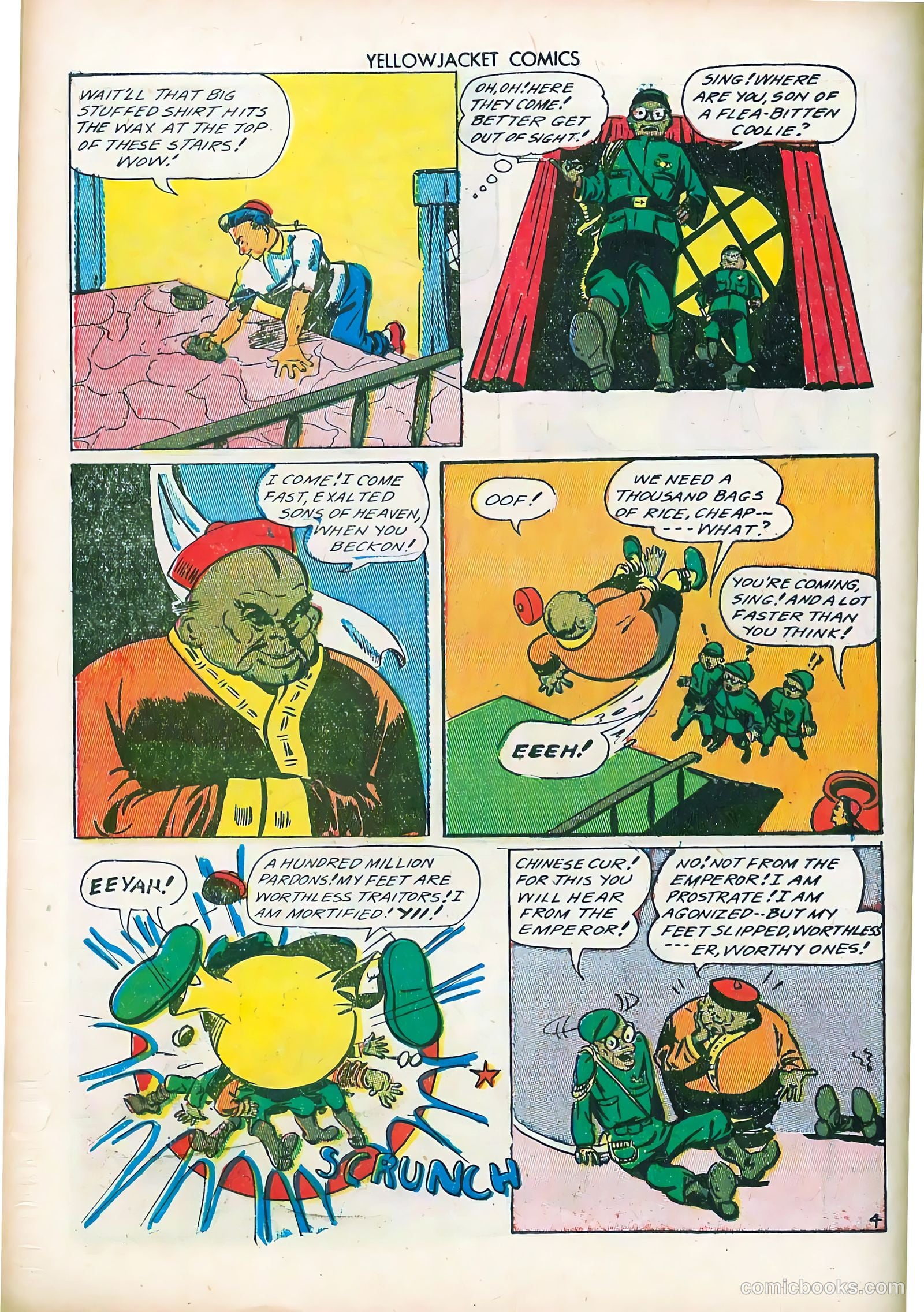 Yellowjacket Comics #7 (1946) — page 46 of 52
