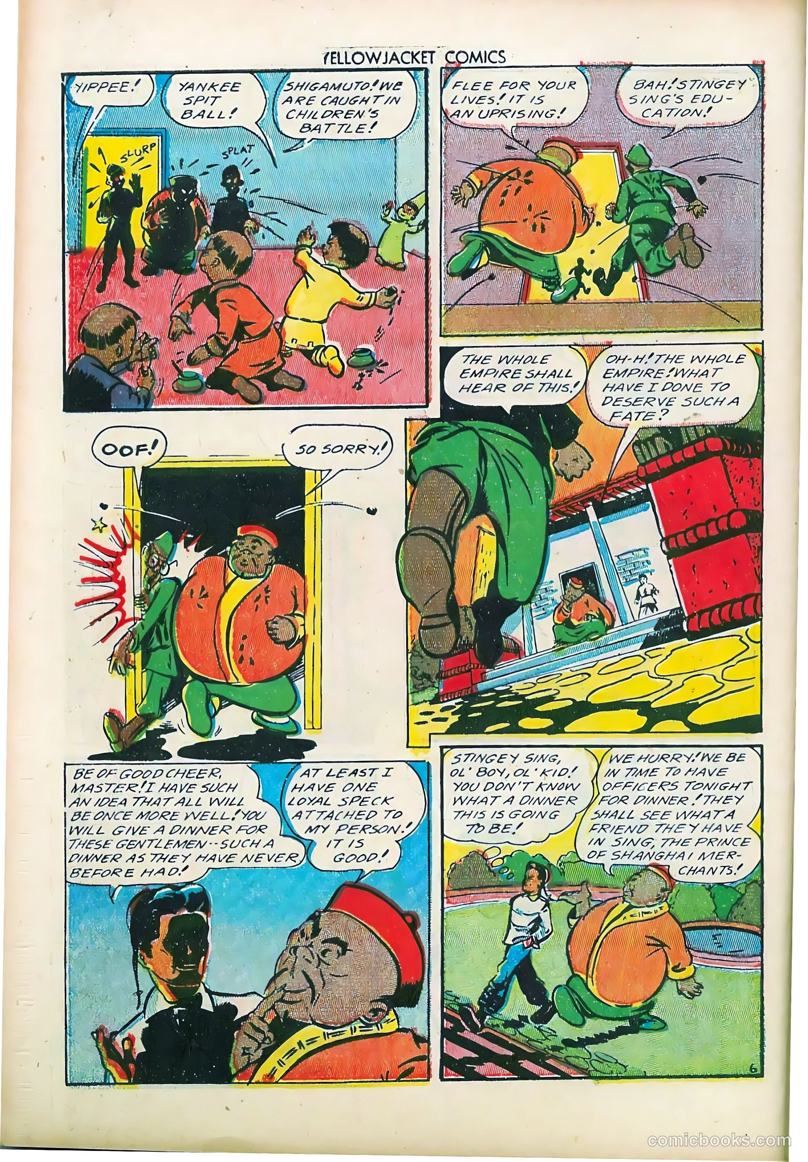 Yellowjacket Comics #7 (1946) — page 48 of 52