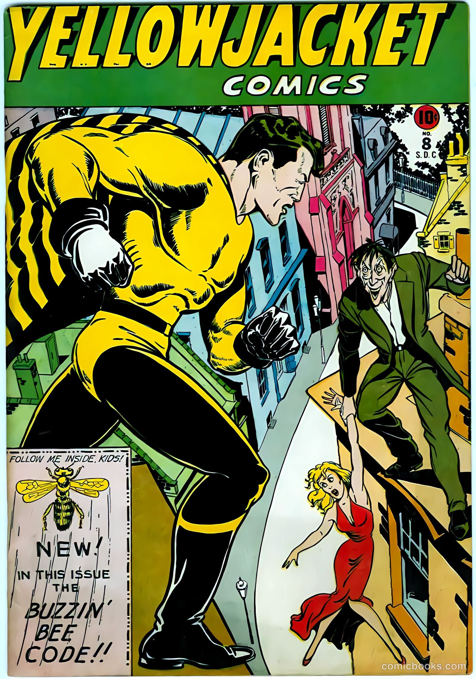 Yellowjacket Comics #8