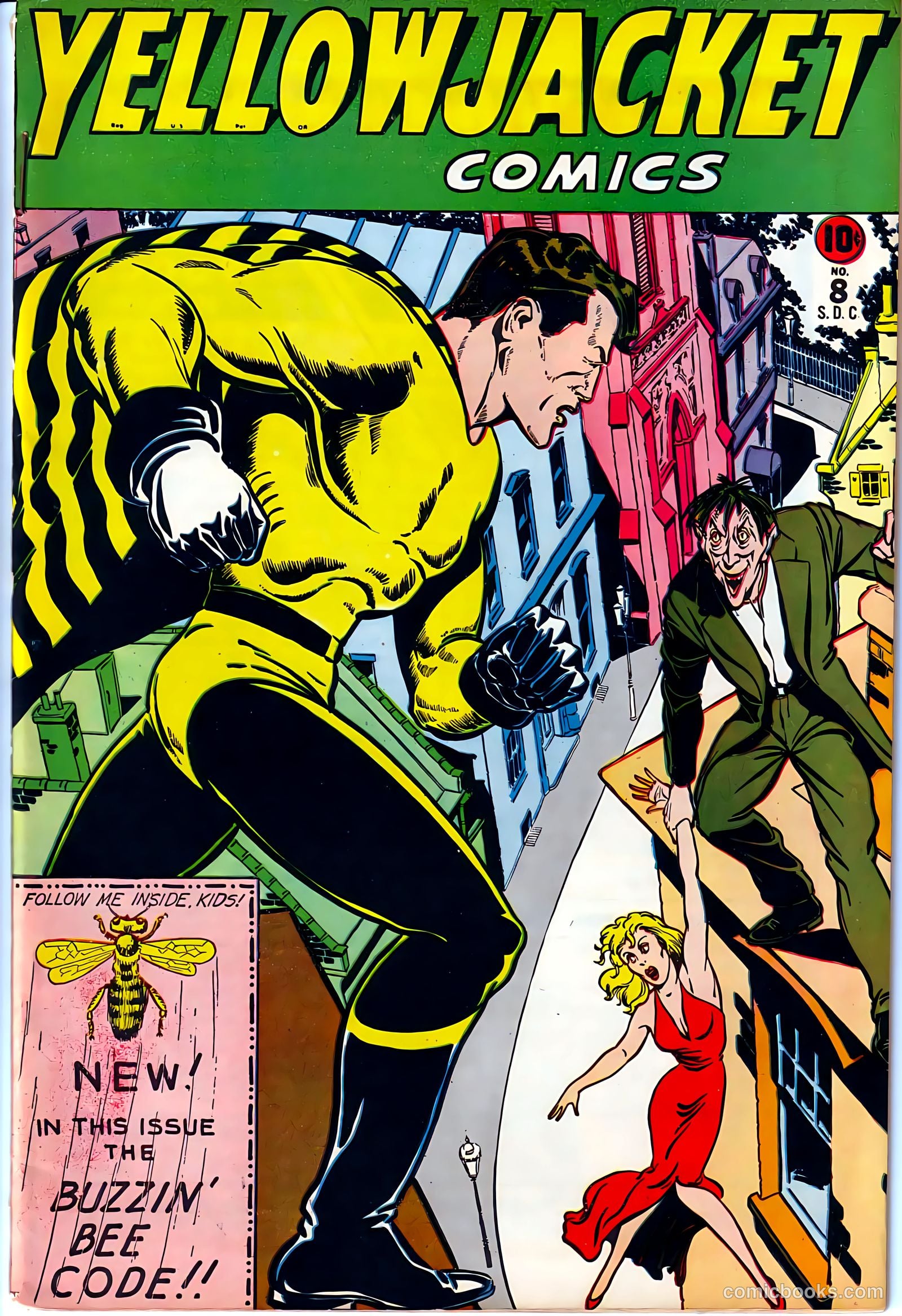 Yellowjacket Comics #8 (1946) — page 2 of 53