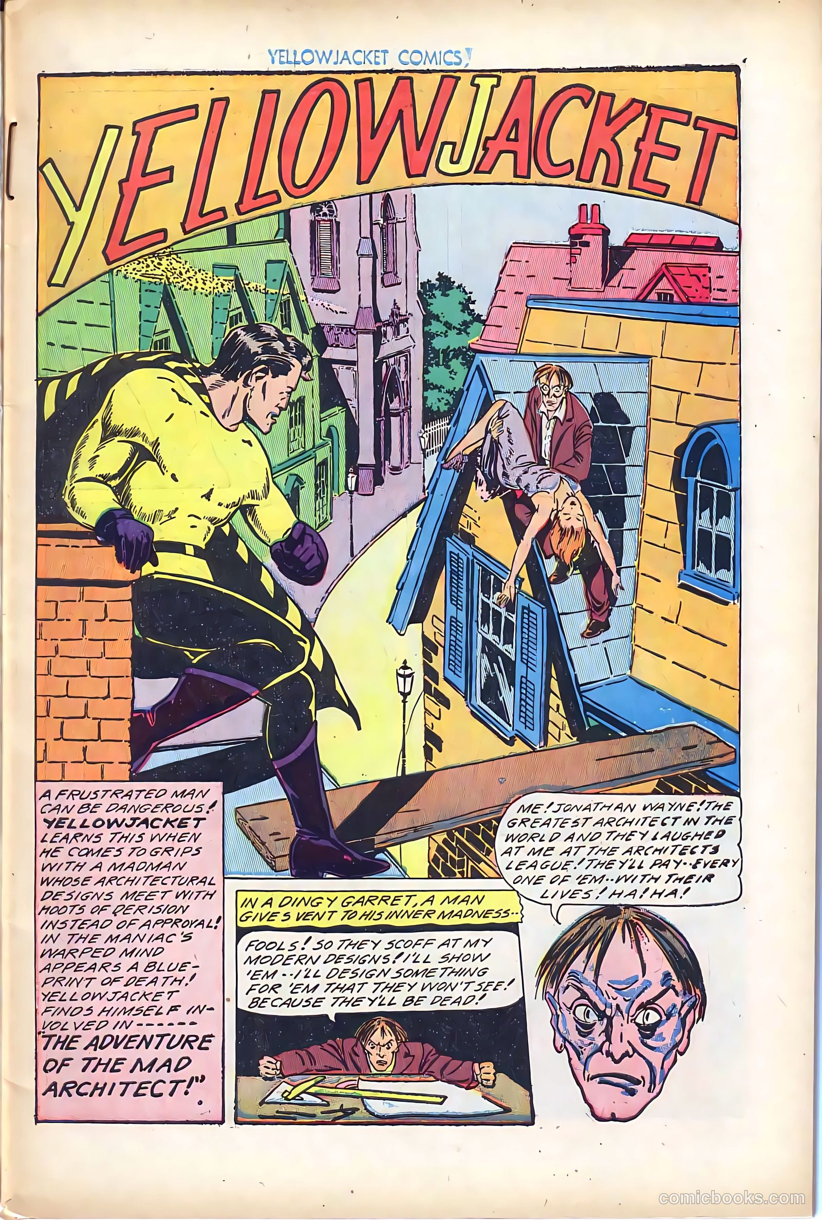Yellowjacket Comics #8 (1946) — page 4 of 53