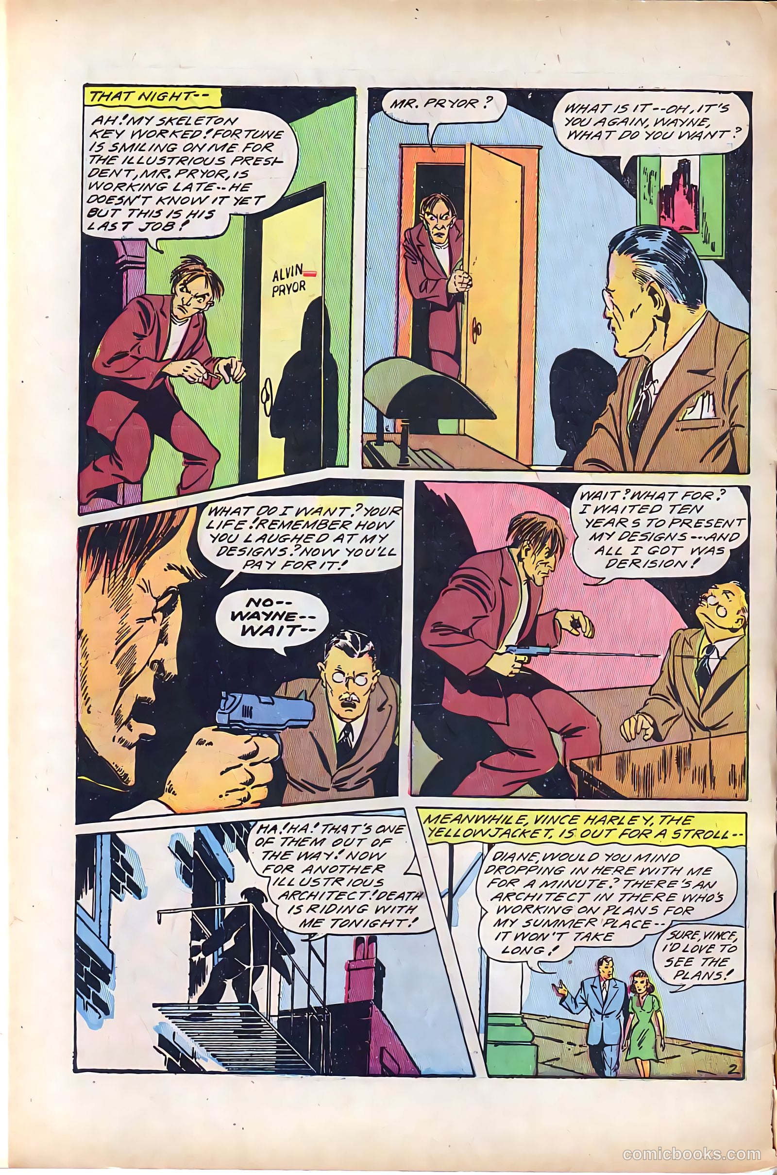 Yellowjacket Comics #8 (1946) — page 5 of 53