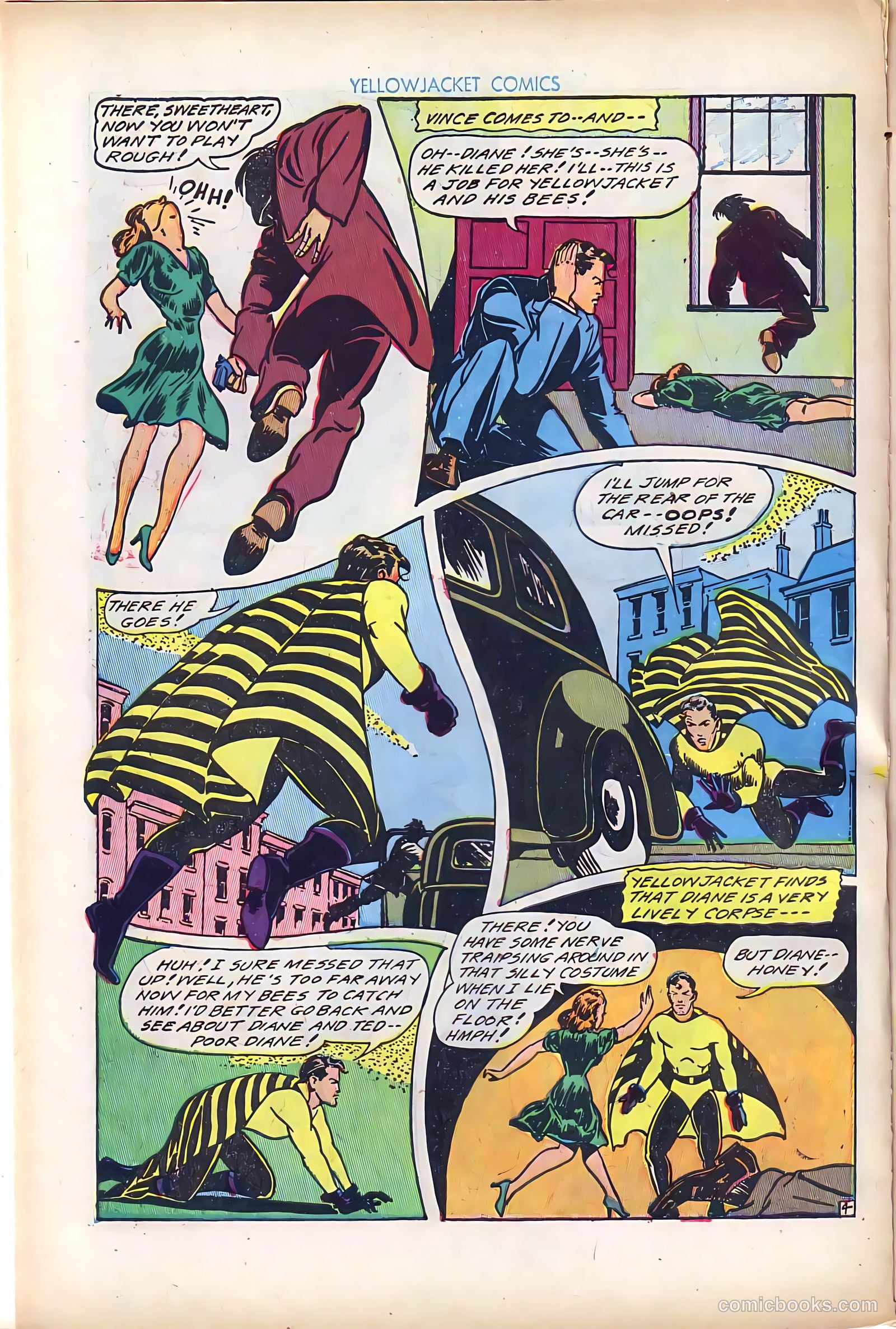 Yellowjacket Comics #8 (1946) — page 7 of 53