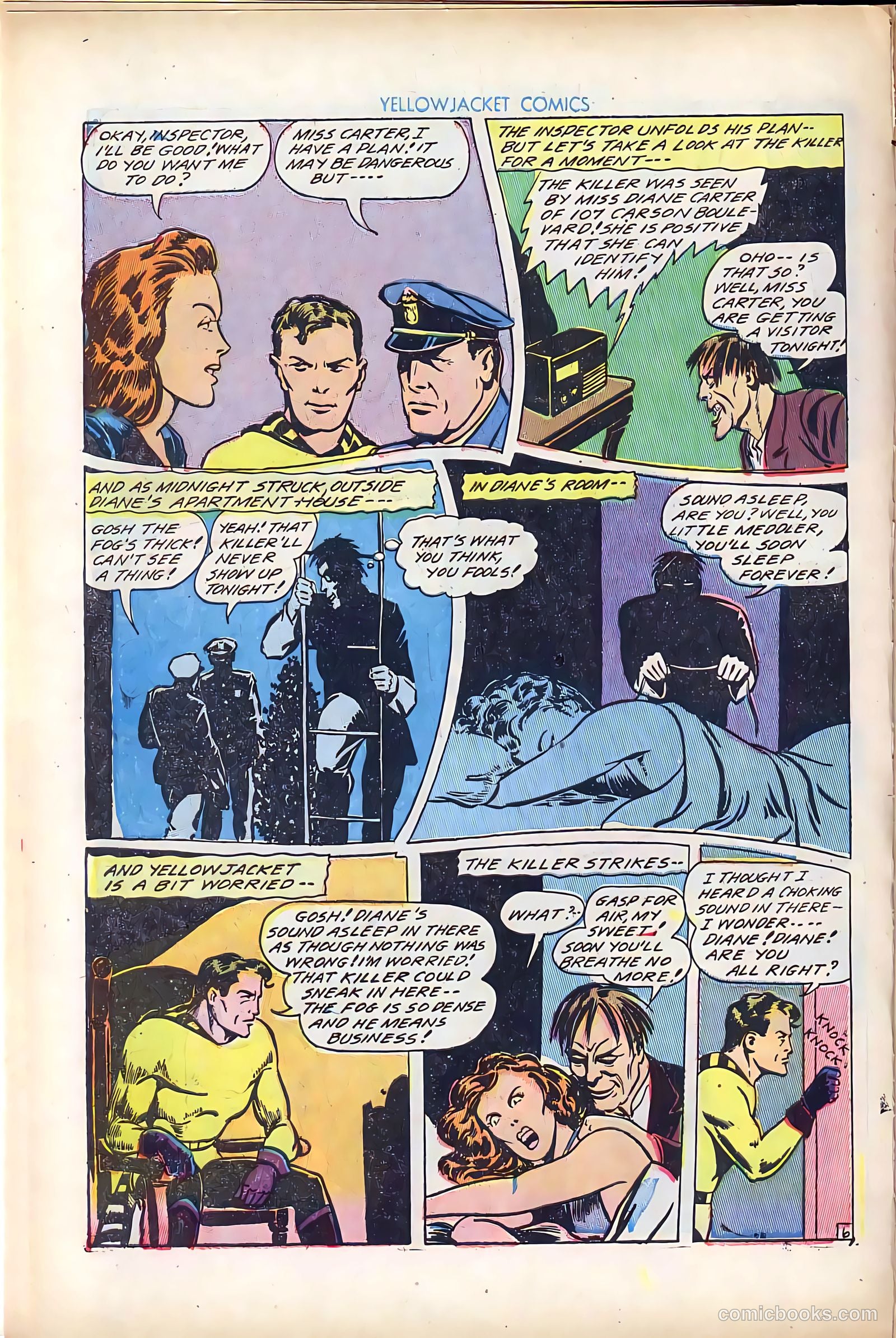 Yellowjacket Comics #8 (1946) — page 9 of 53