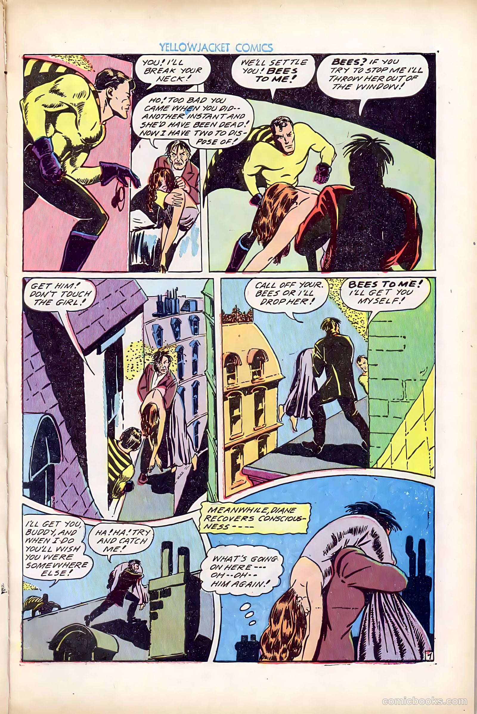 Yellowjacket Comics #8 (1946) — page 10 of 53