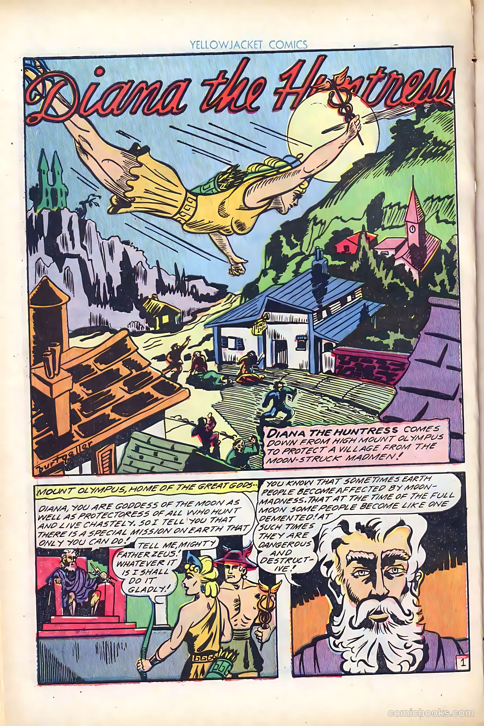 Yellowjacket Comics #8 (1946) — page 13 of 53
