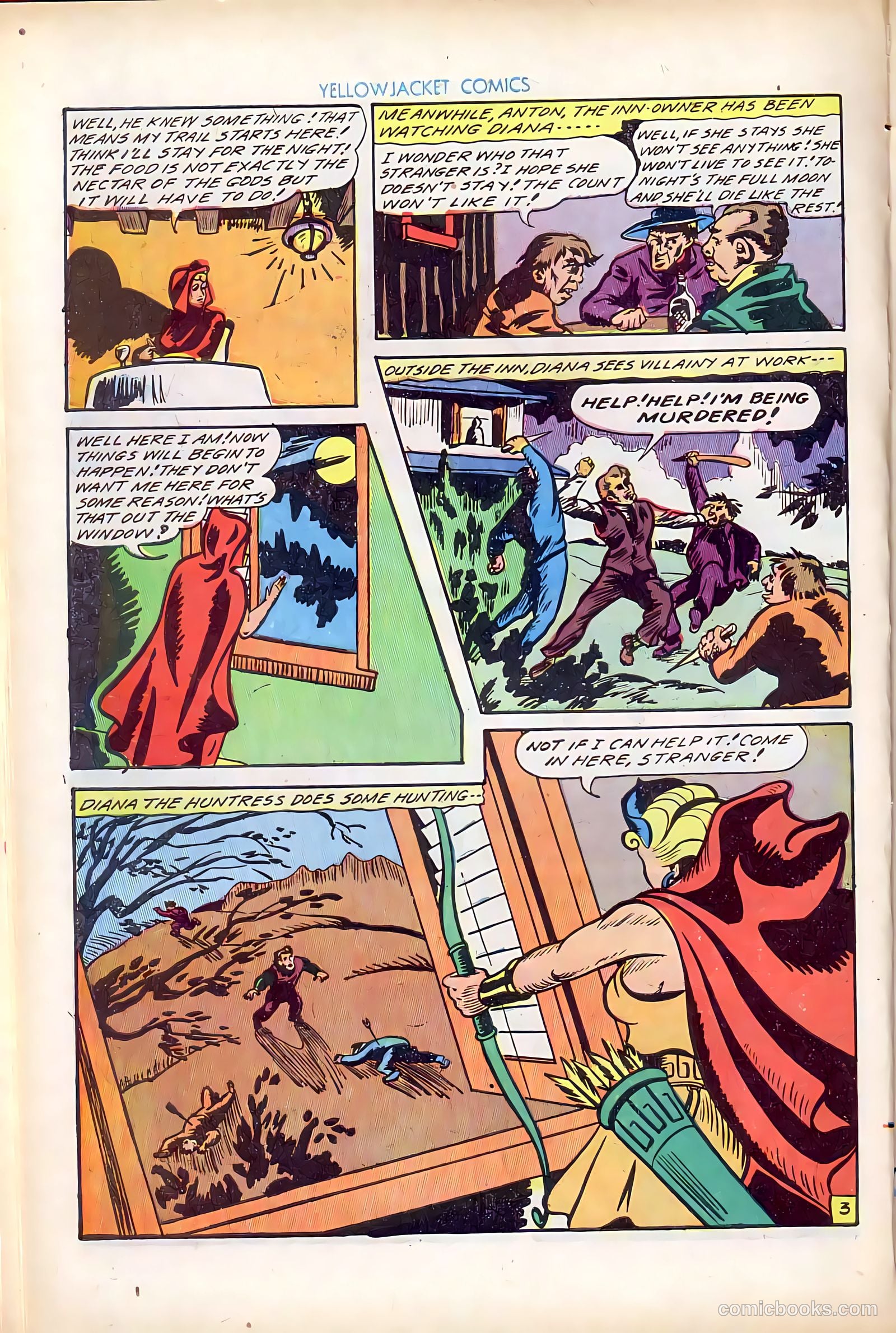 Yellowjacket Comics #8 (1946) — page 15 of 53