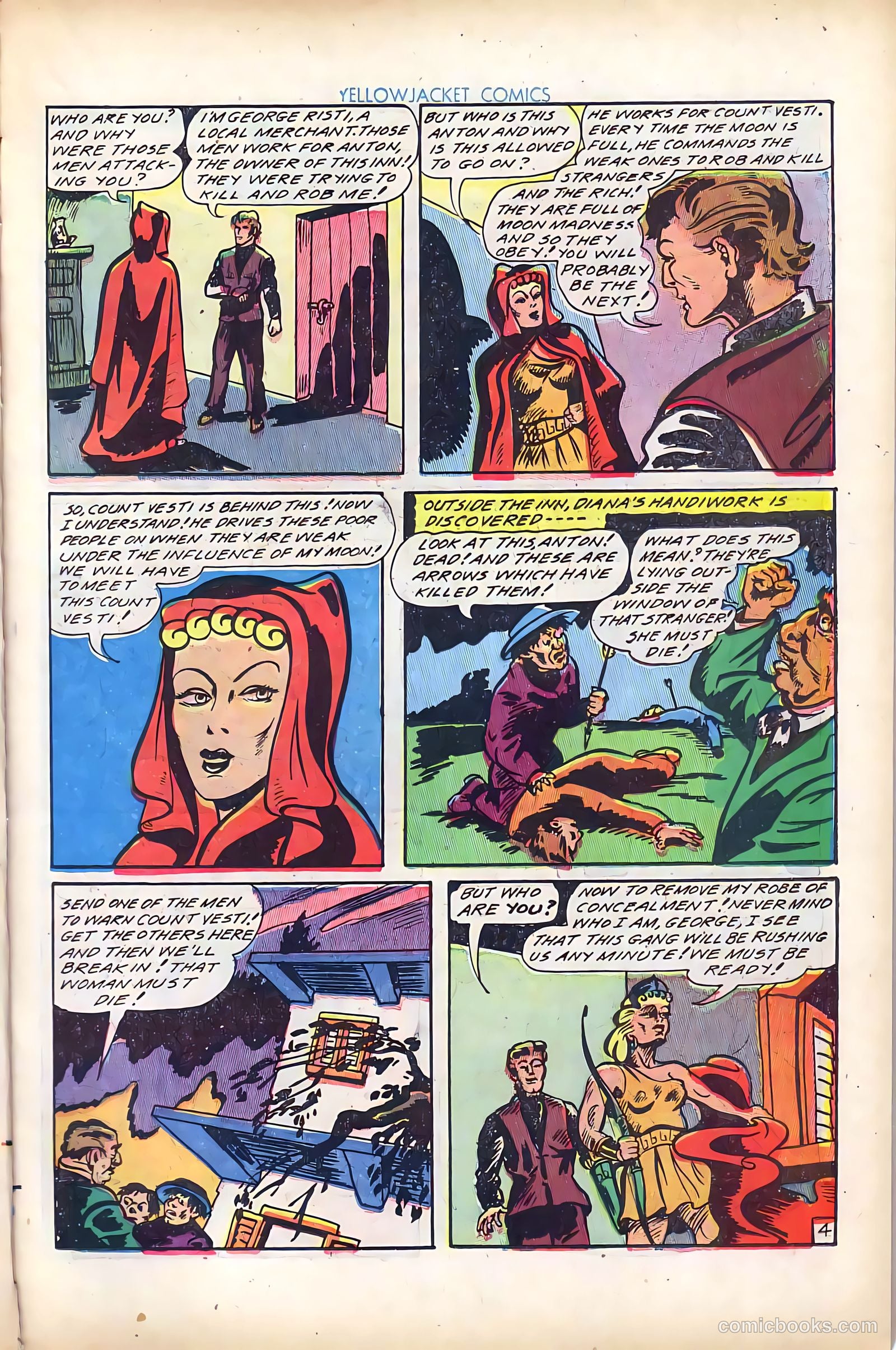 Yellowjacket Comics #8 (1946) — page 16 of 53