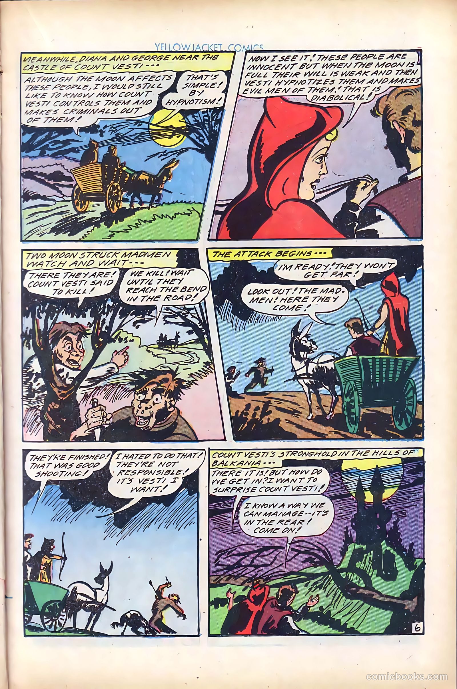 Yellowjacket Comics #8 (1946) — page 18 of 53