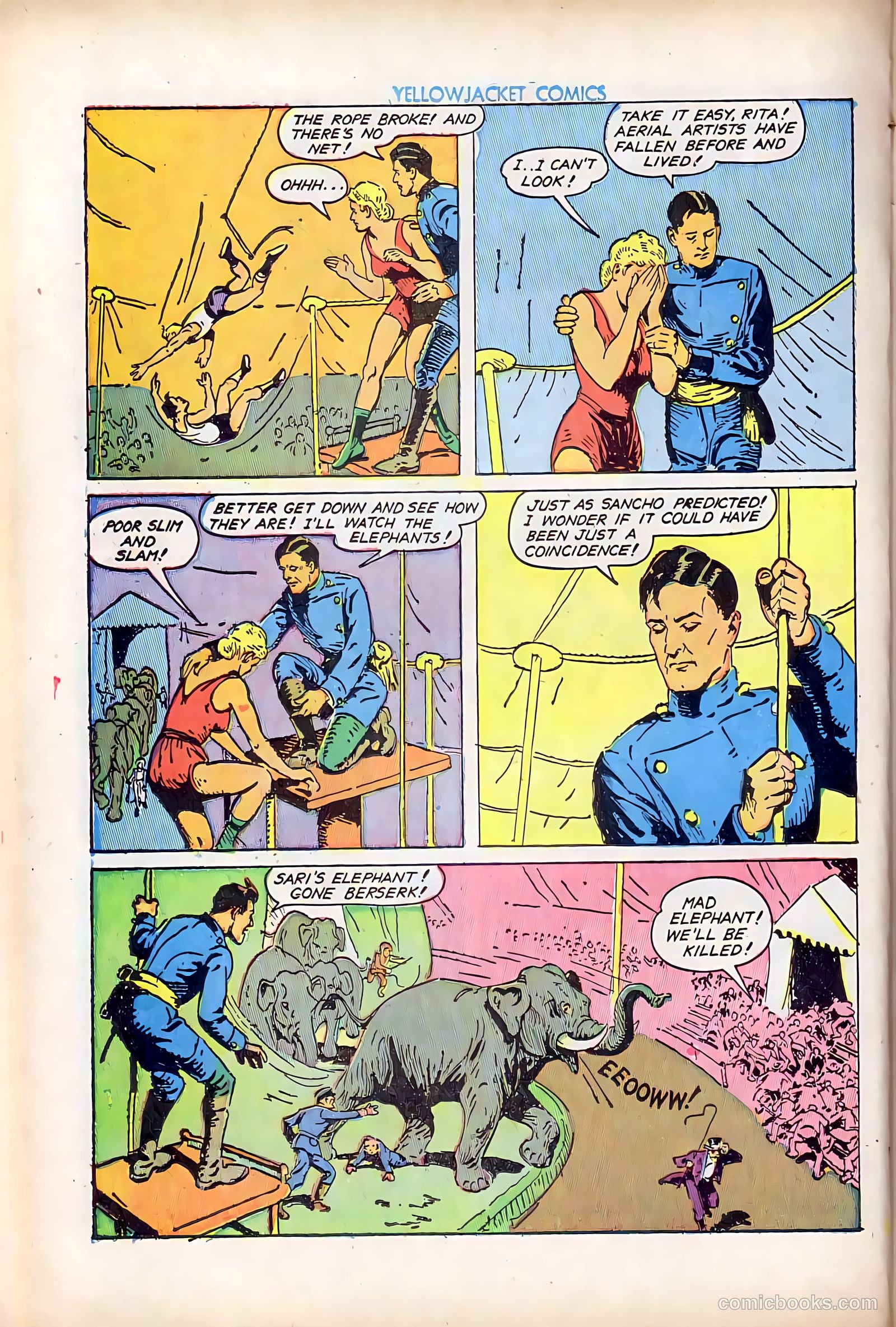 Yellowjacket Comics #8 (1946) — page 23 of 53