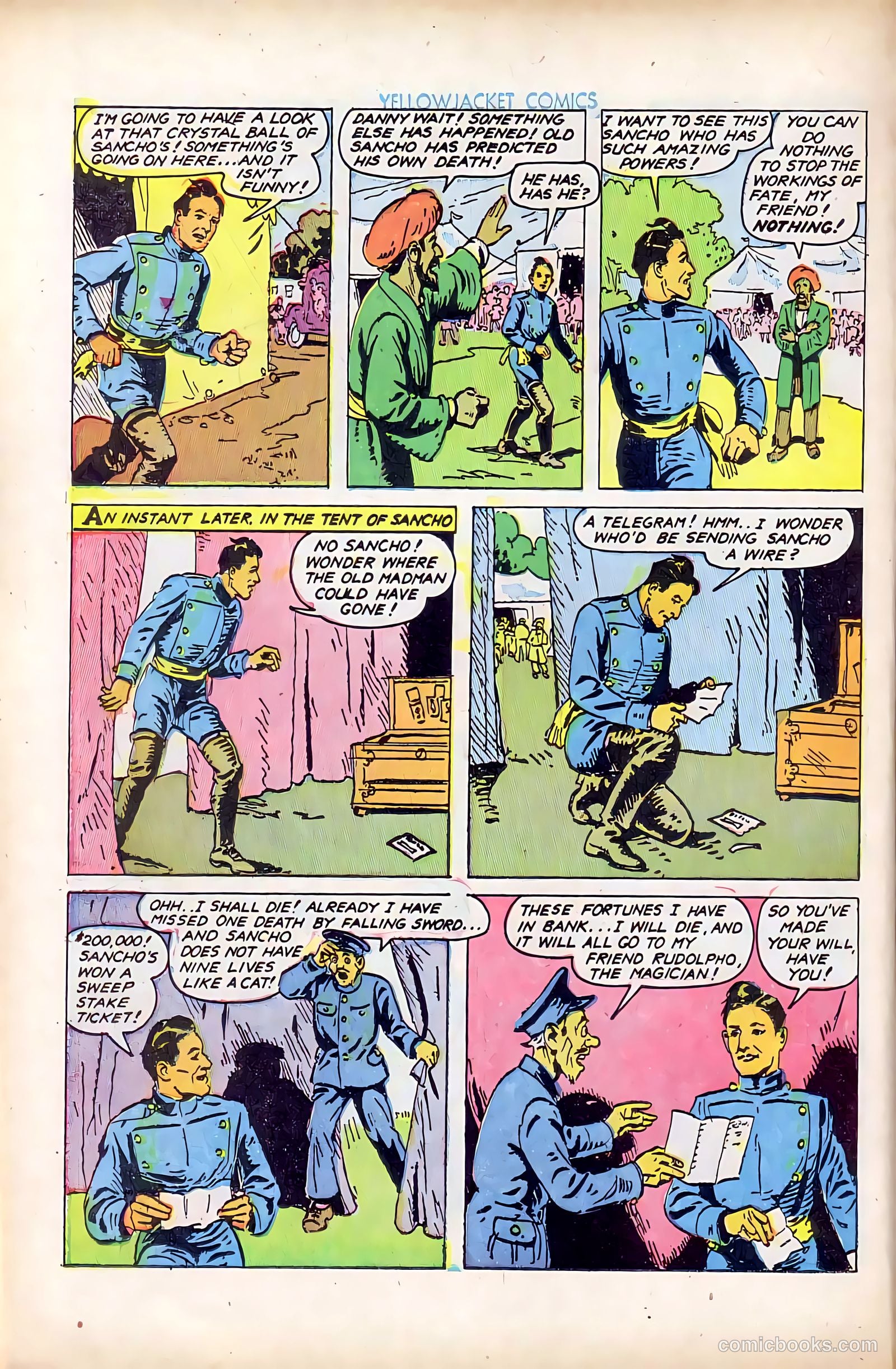 Yellowjacket Comics #8 (1946) — page 25 of 53
