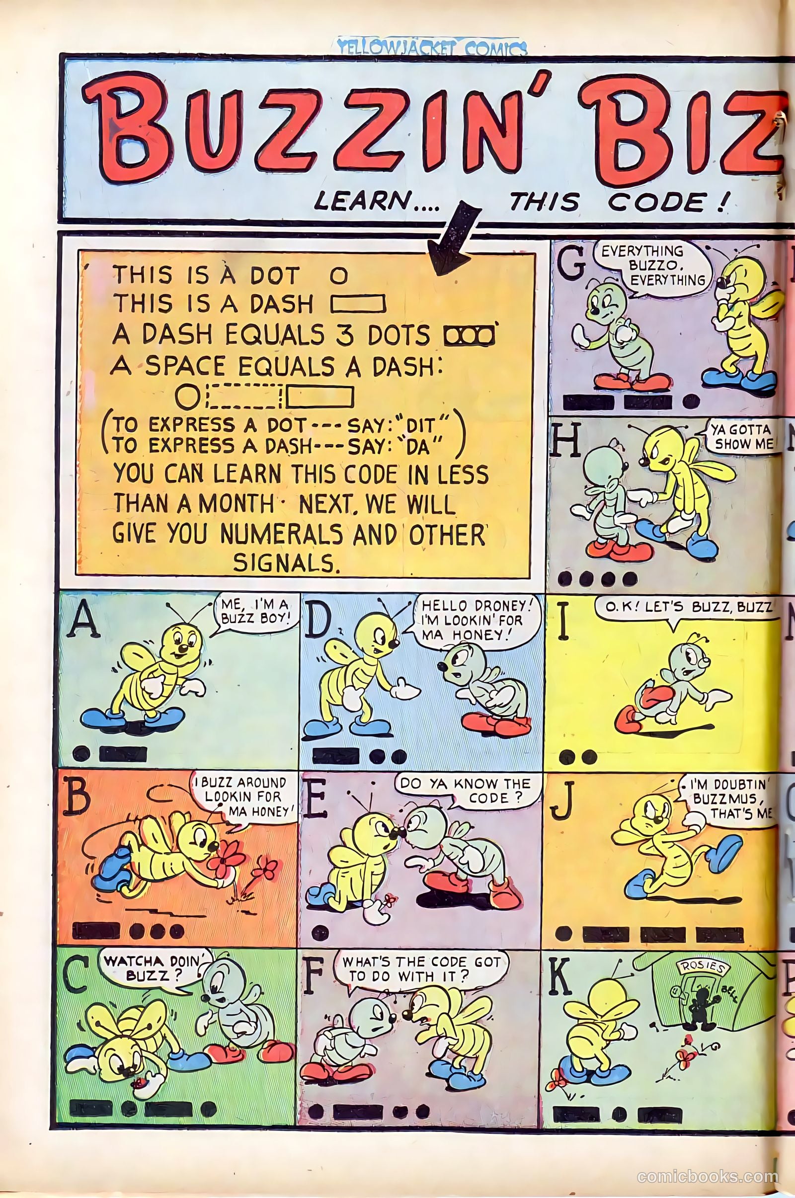 Yellowjacket Comics #8 (1946) — page 27 of 53