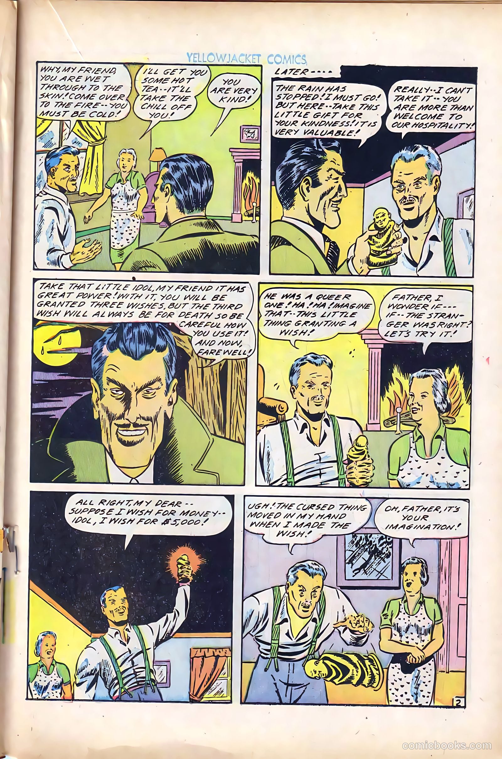 Yellowjacket Comics #8 (1946) — page 30 of 53