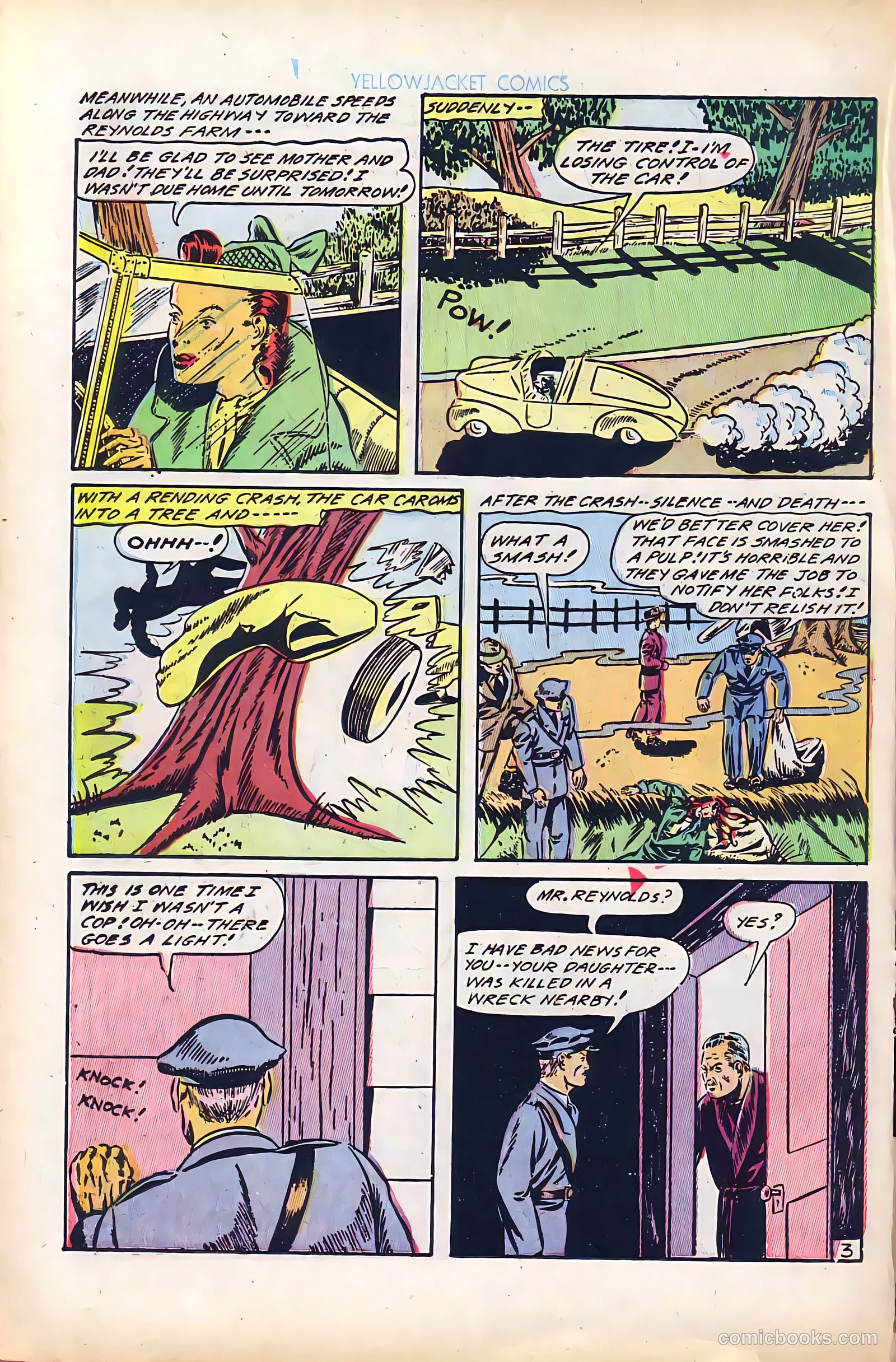 Yellowjacket Comics #8 (1946) — page 31 of 53
