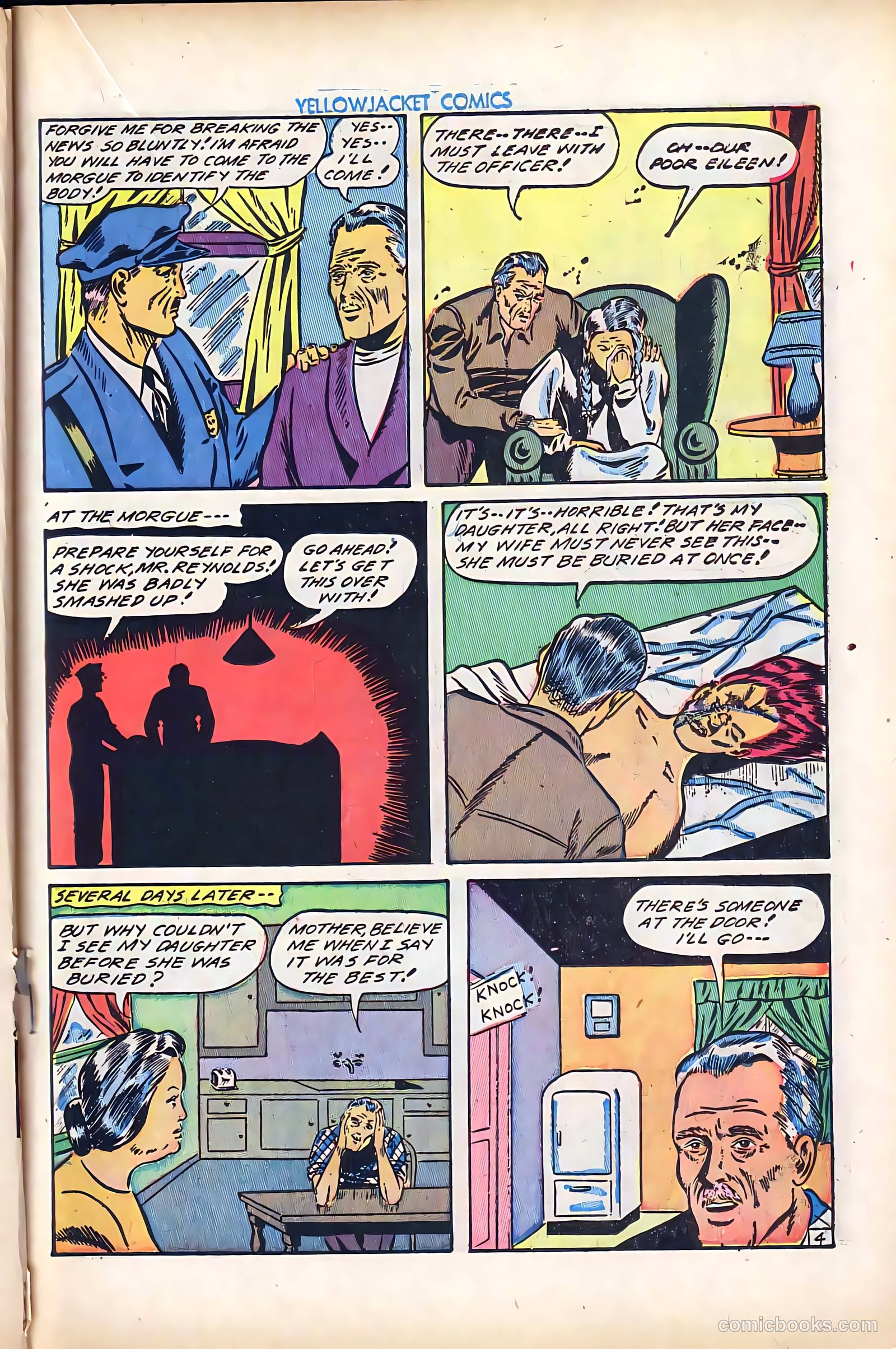 Yellowjacket Comics #8 (1946) — page 32 of 53