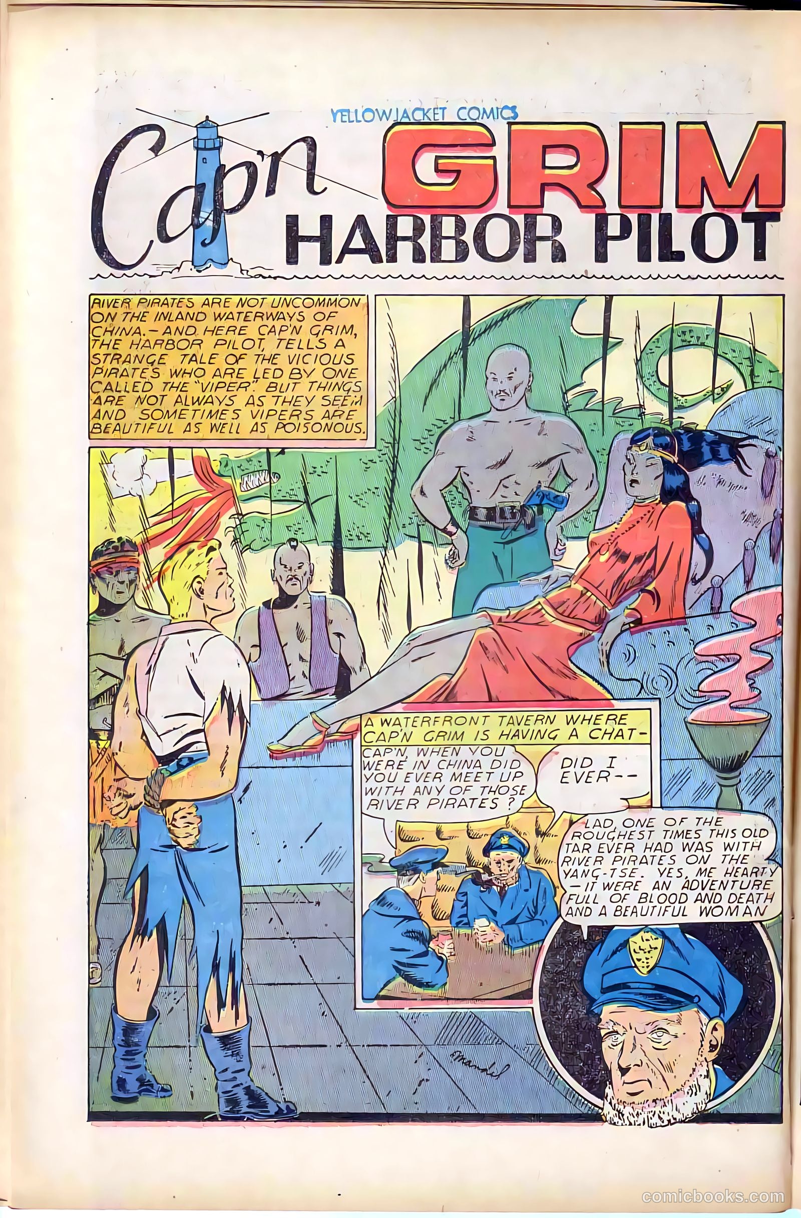 Yellowjacket Comics #8 (1946) — page 39 of 53