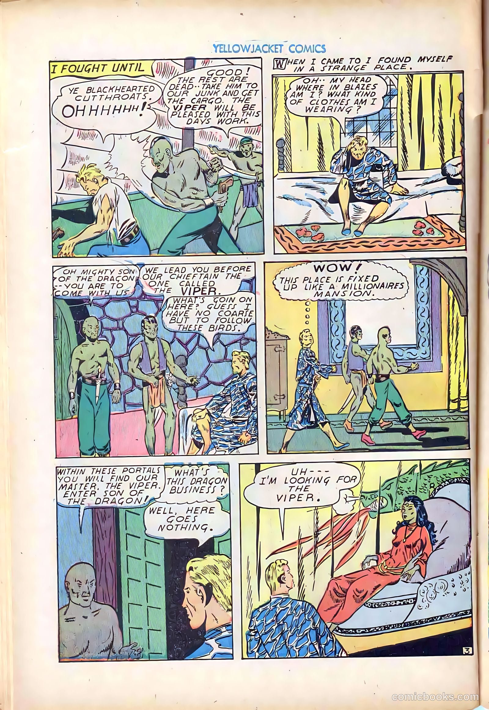 Yellowjacket Comics #8 (1946) — page 41 of 53