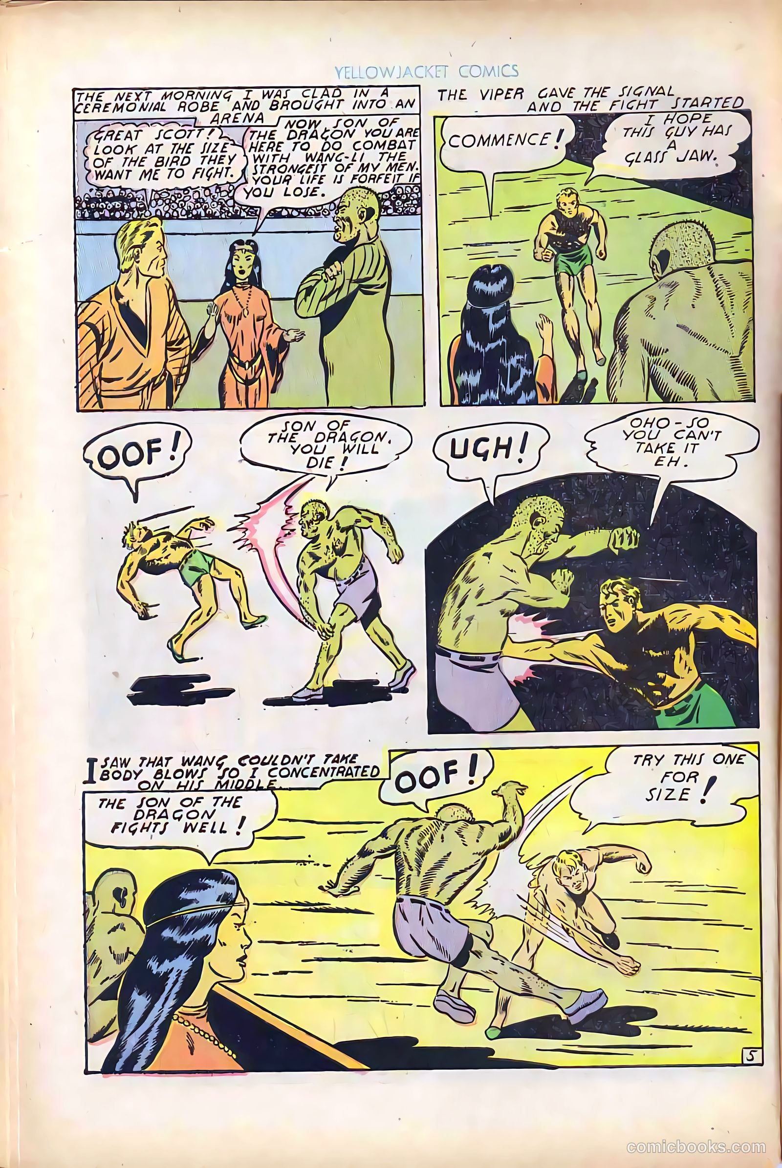 Yellowjacket Comics #8 (1946) — page 43 of 53