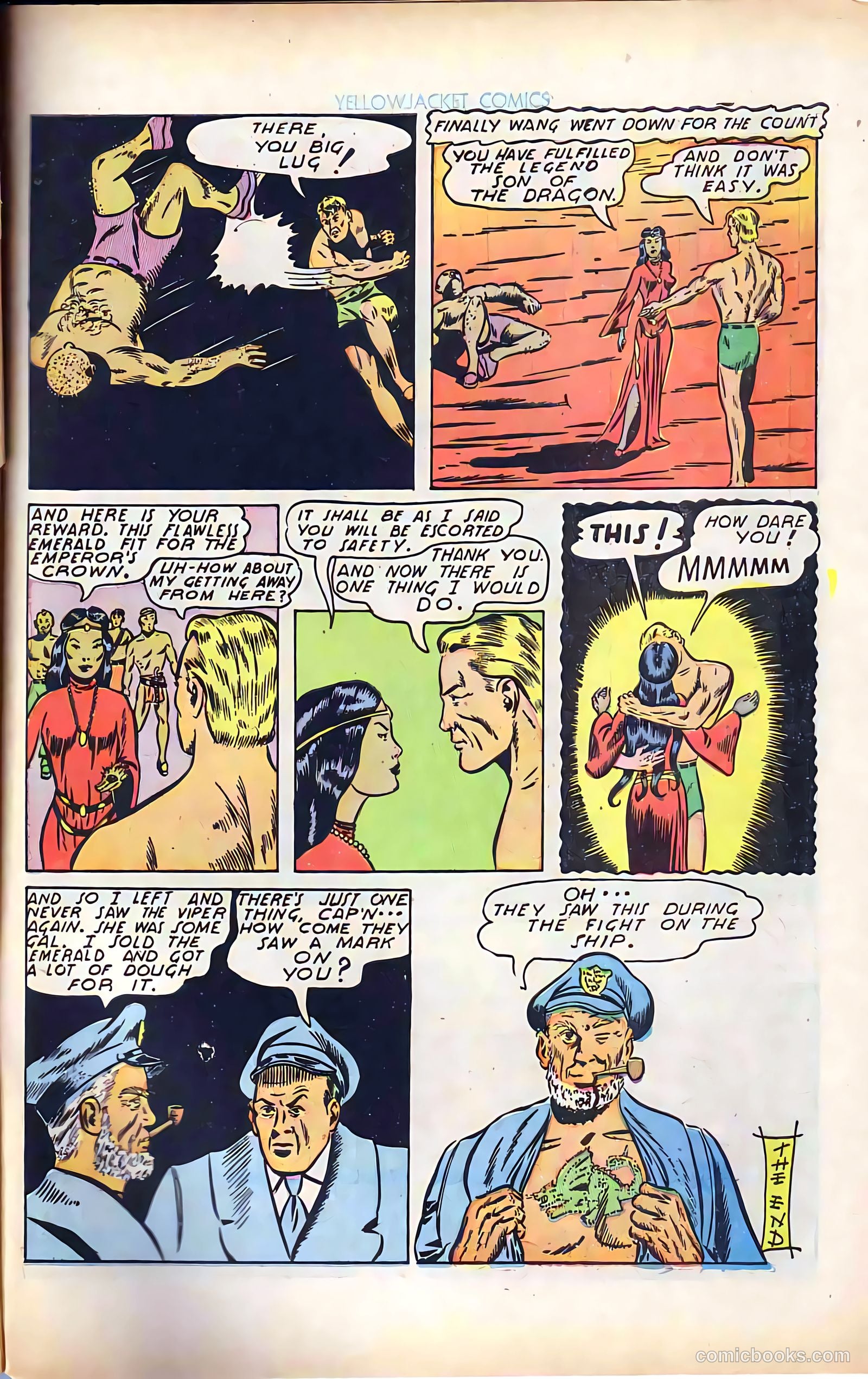 Yellowjacket Comics #8 (1946) — page 44 of 53