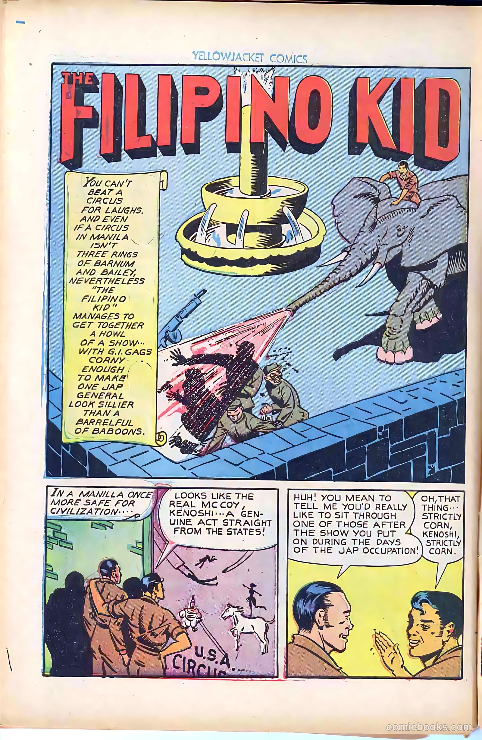 Yellowjacket Comics #8 (1946) — page 45 of 53