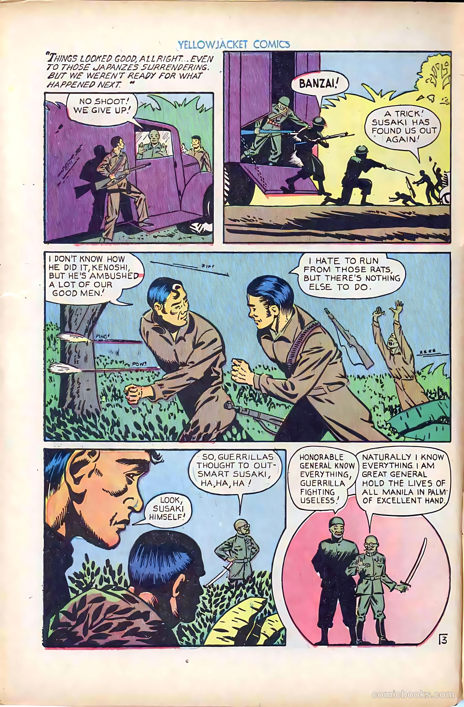 Yellowjacket Comics #8 (1946) — page 47 of 53