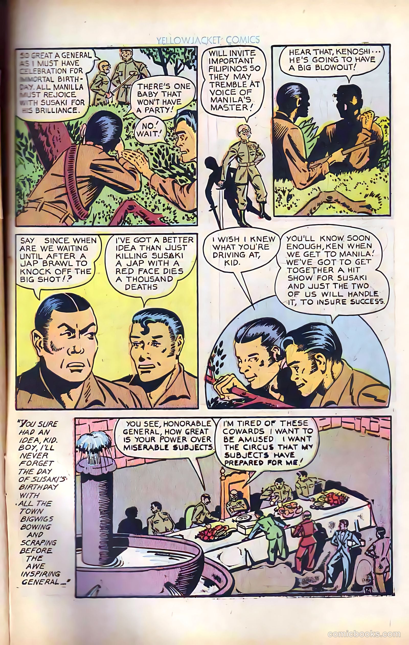 Yellowjacket Comics #8 (1946) — page 48 of 53