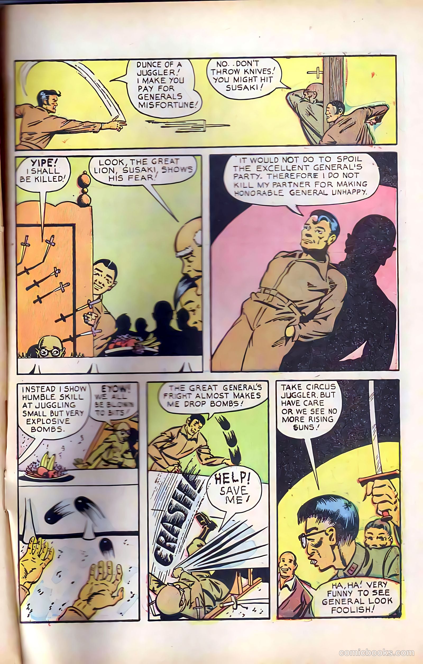 Yellowjacket Comics #8 (1946) — page 50 of 53