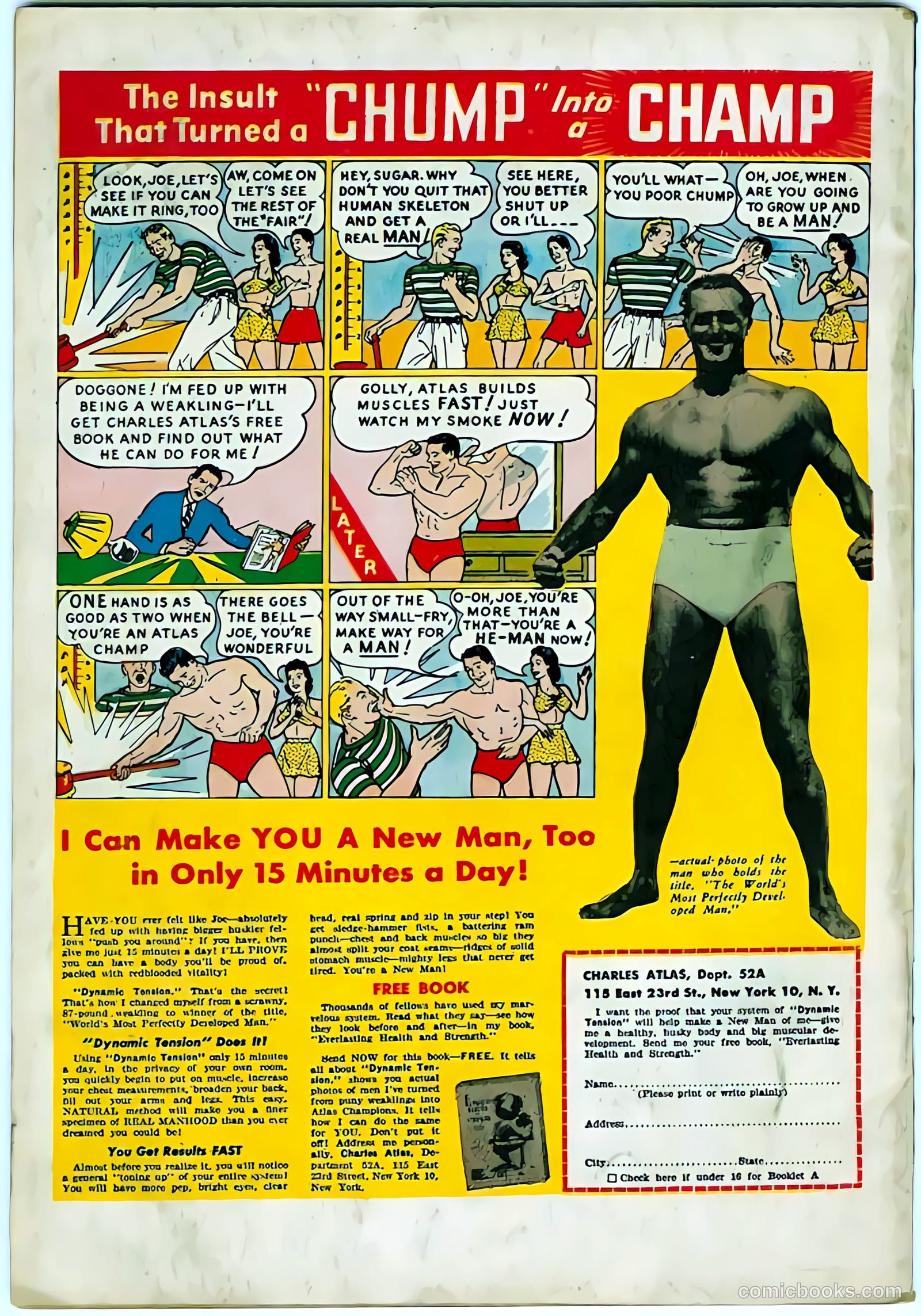 Yellowjacket Comics #8 (1946) — page 53 of 53