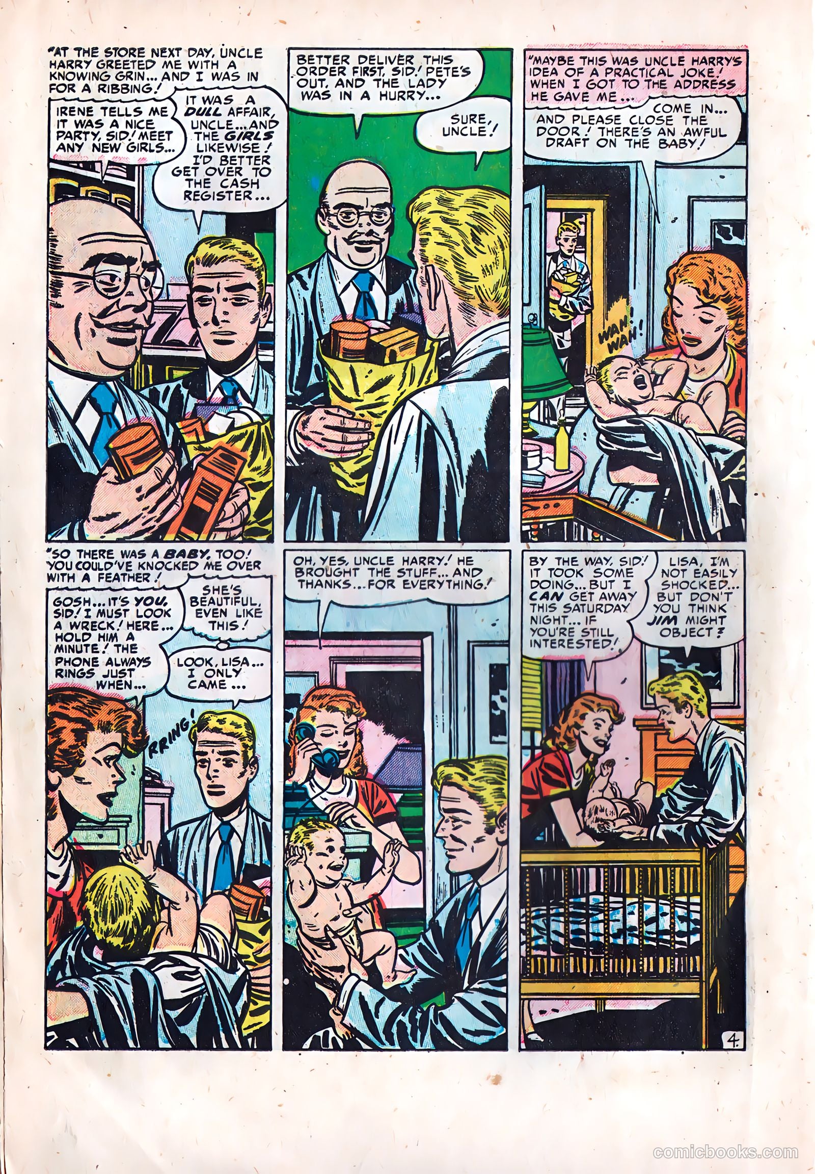 Young Brides #1 (1952) — page 6 of 36
