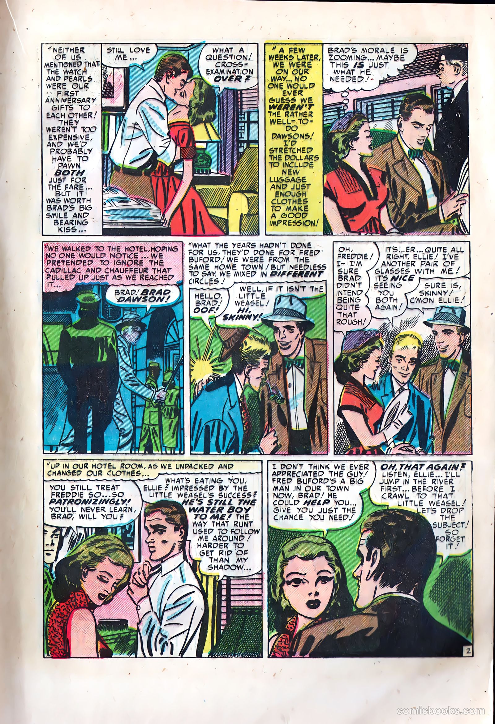 Young Brides #1 (1952) — page 17 of 36