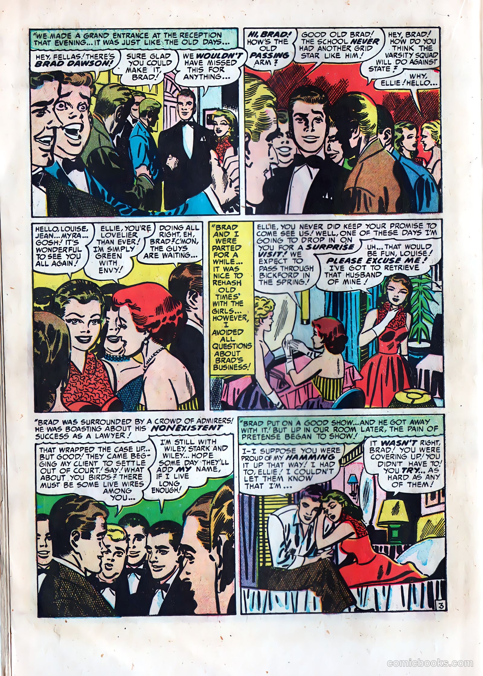 Young Brides #1 (1952) — page 18 of 36
