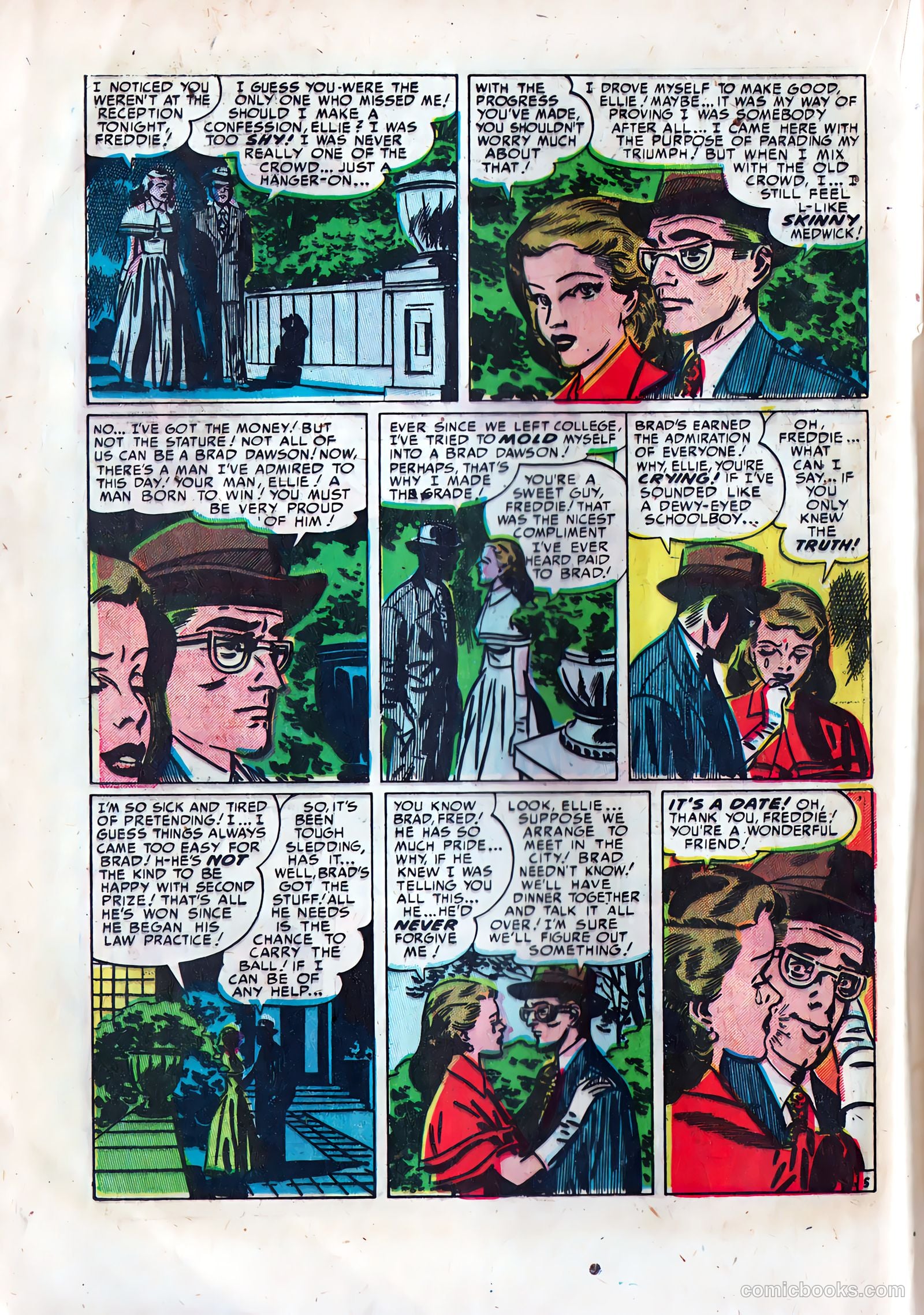 Young Brides #1 (1952) — page 20 of 36