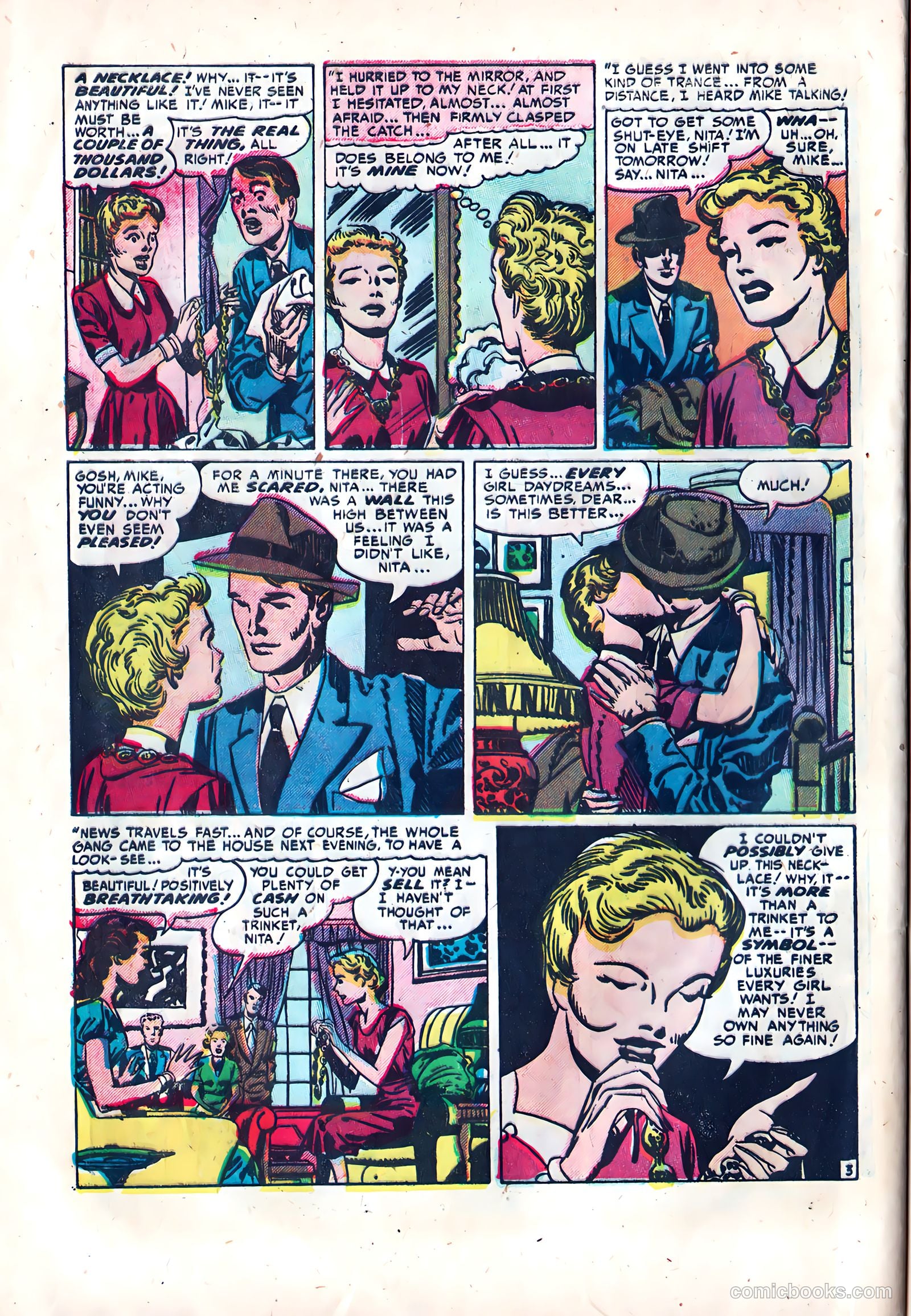 Young Brides #1 (1952) — page 28 of 36