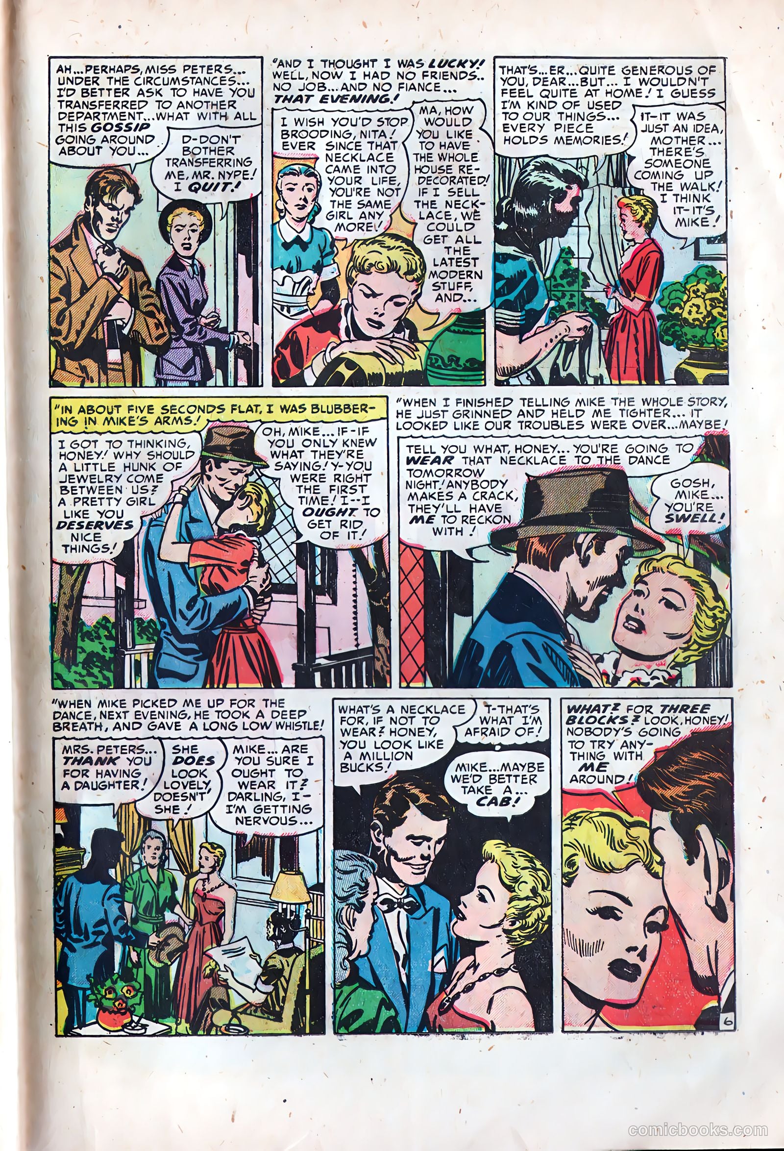 Young Brides #1 (1952) — page 31 of 36