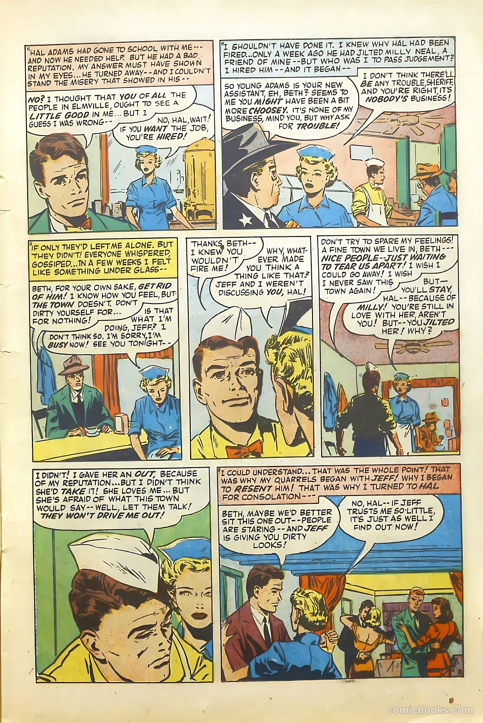 Young Brides #10 (1954) — page 11 of 36