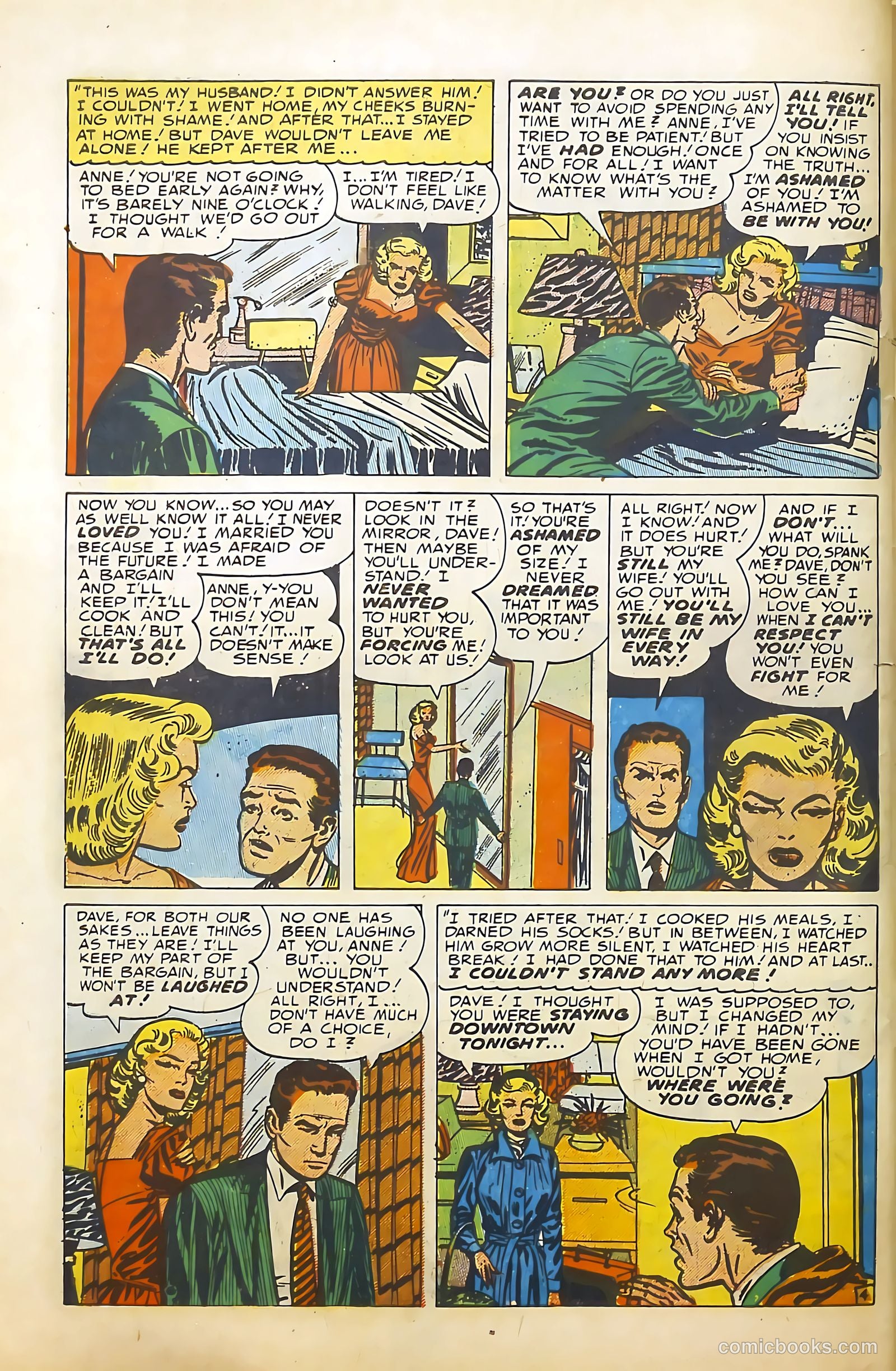 Young Brides #10 (1954) — page 30 of 36