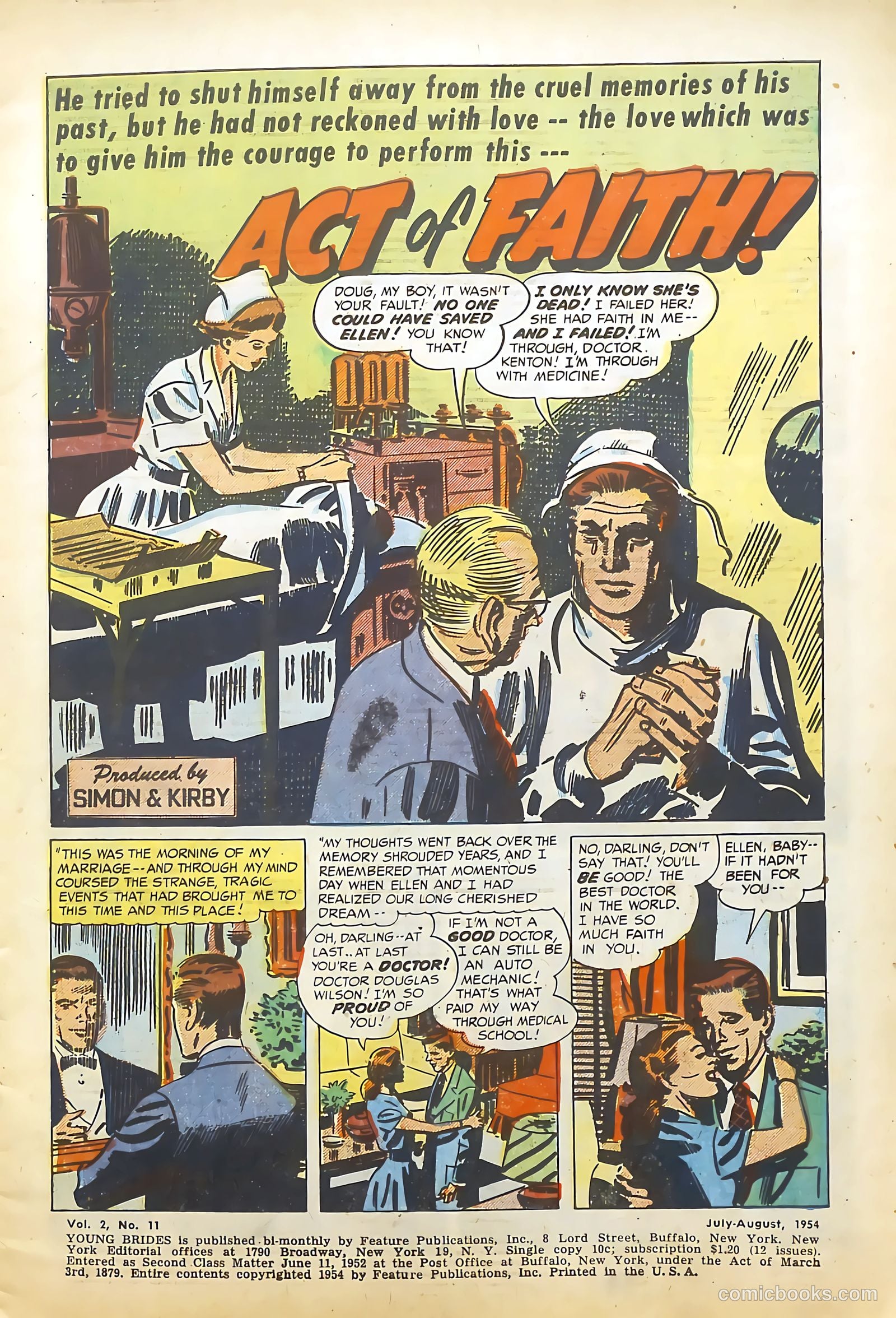 Young Brides #11 (1954) — page 3 of 36