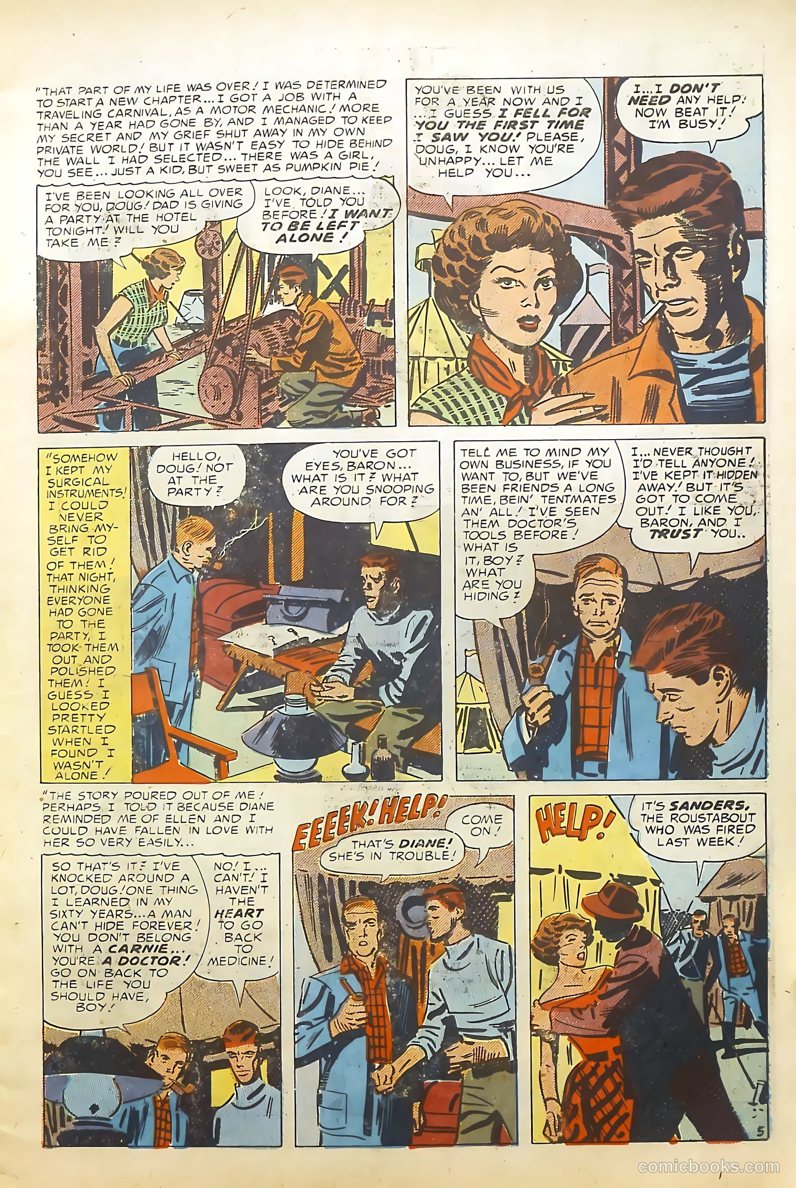 Young Brides #11 (1954) — page 7 of 36