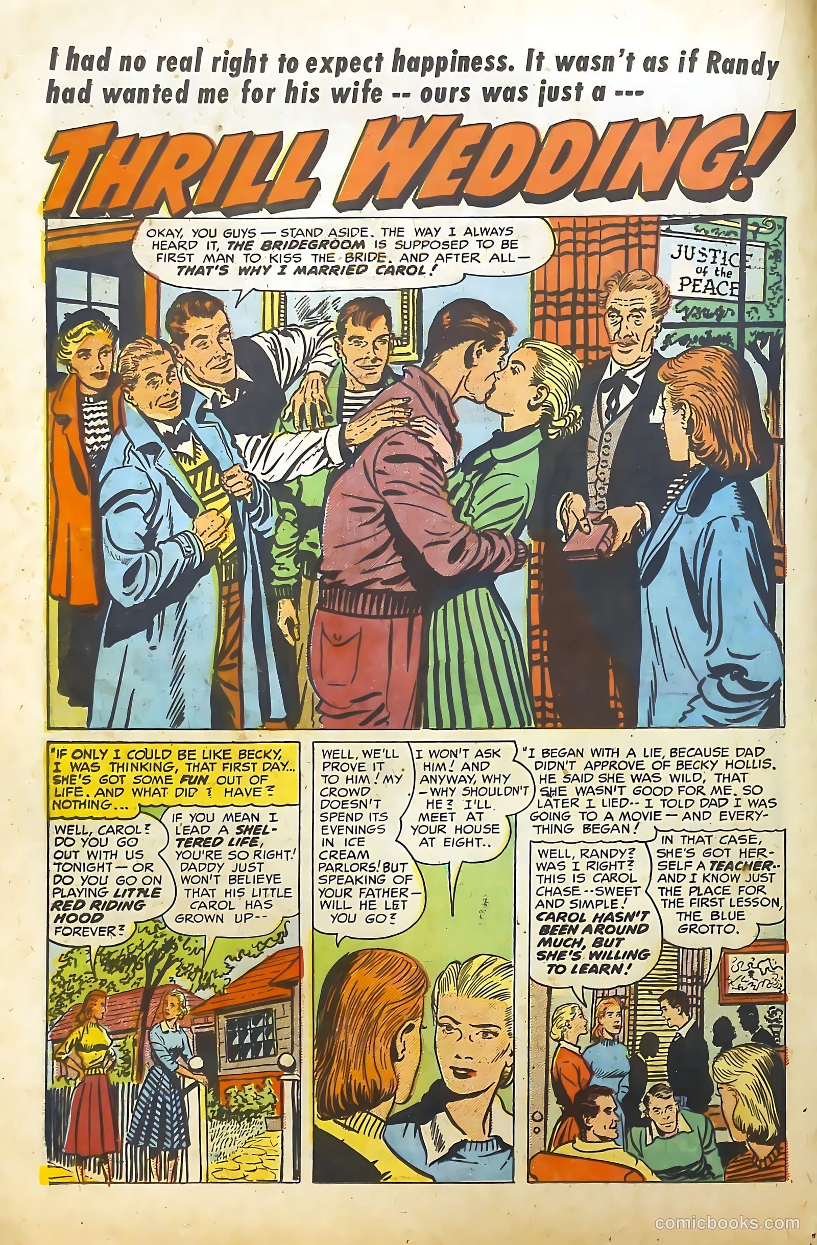 Young Brides #11 (1954) — page 16 of 36
