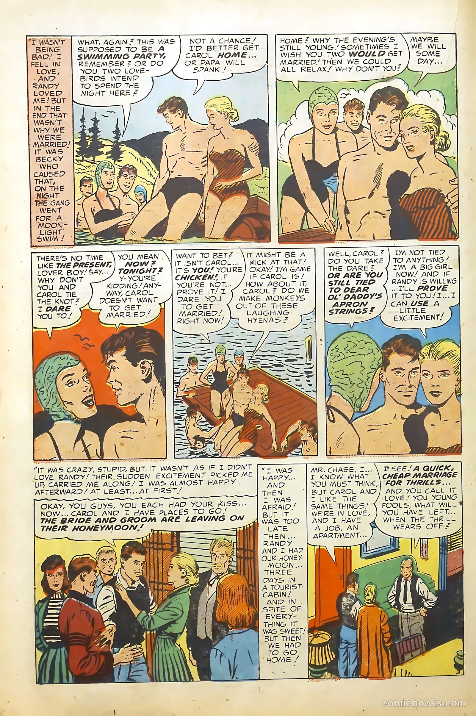Young Brides #11 (1954) — page 18 of 36
