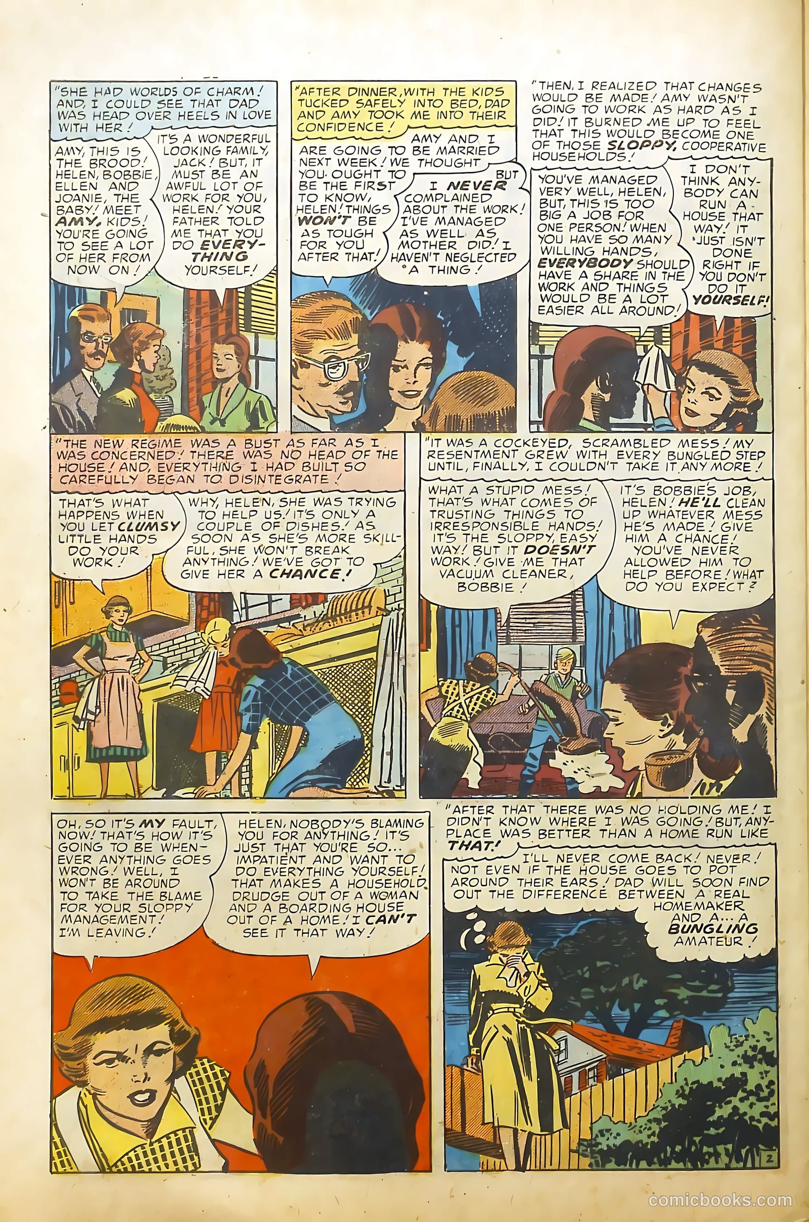 Young Brides #11 (1954) — page 28 of 36