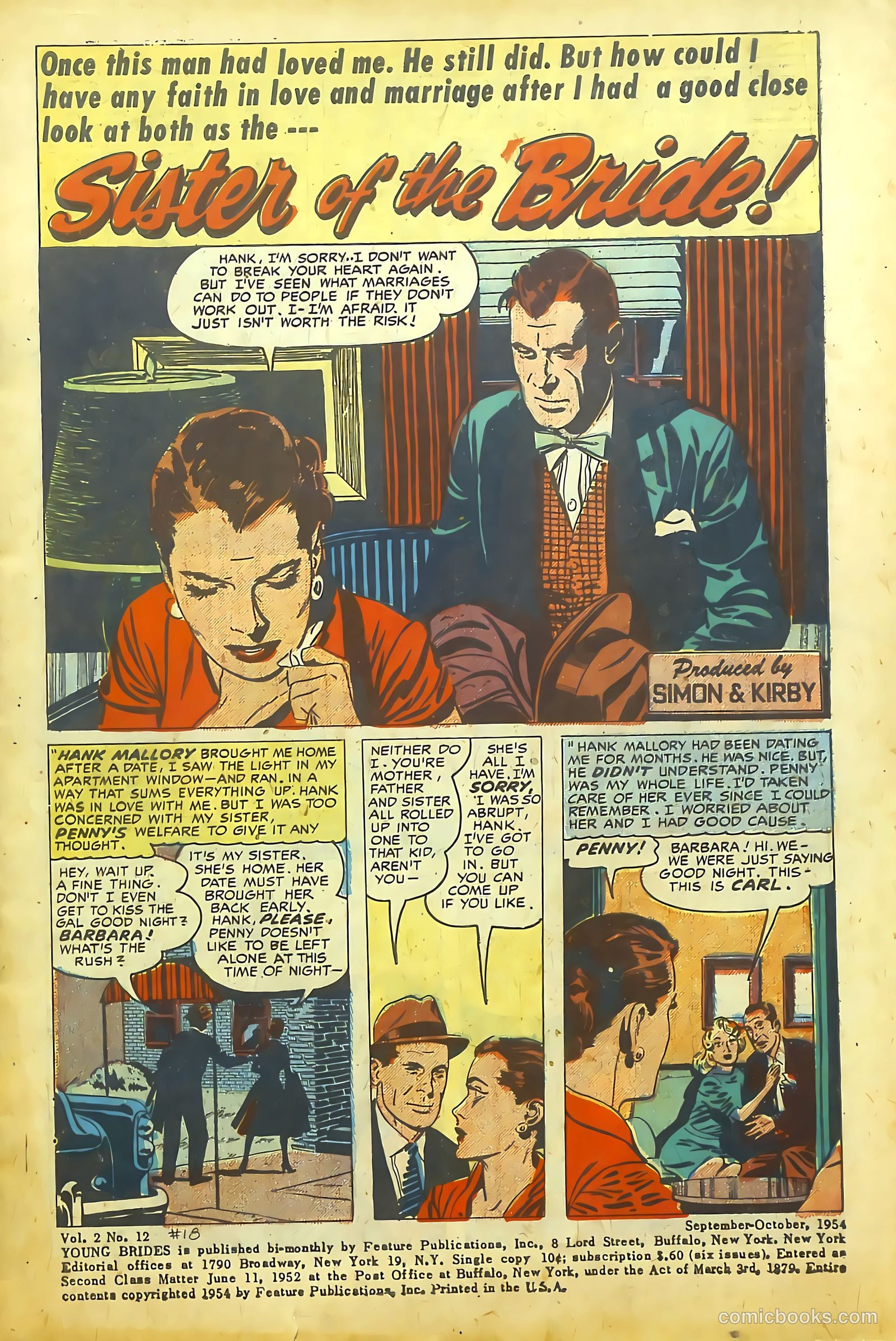 Young Brides #12 (1954) — page 4 of 37