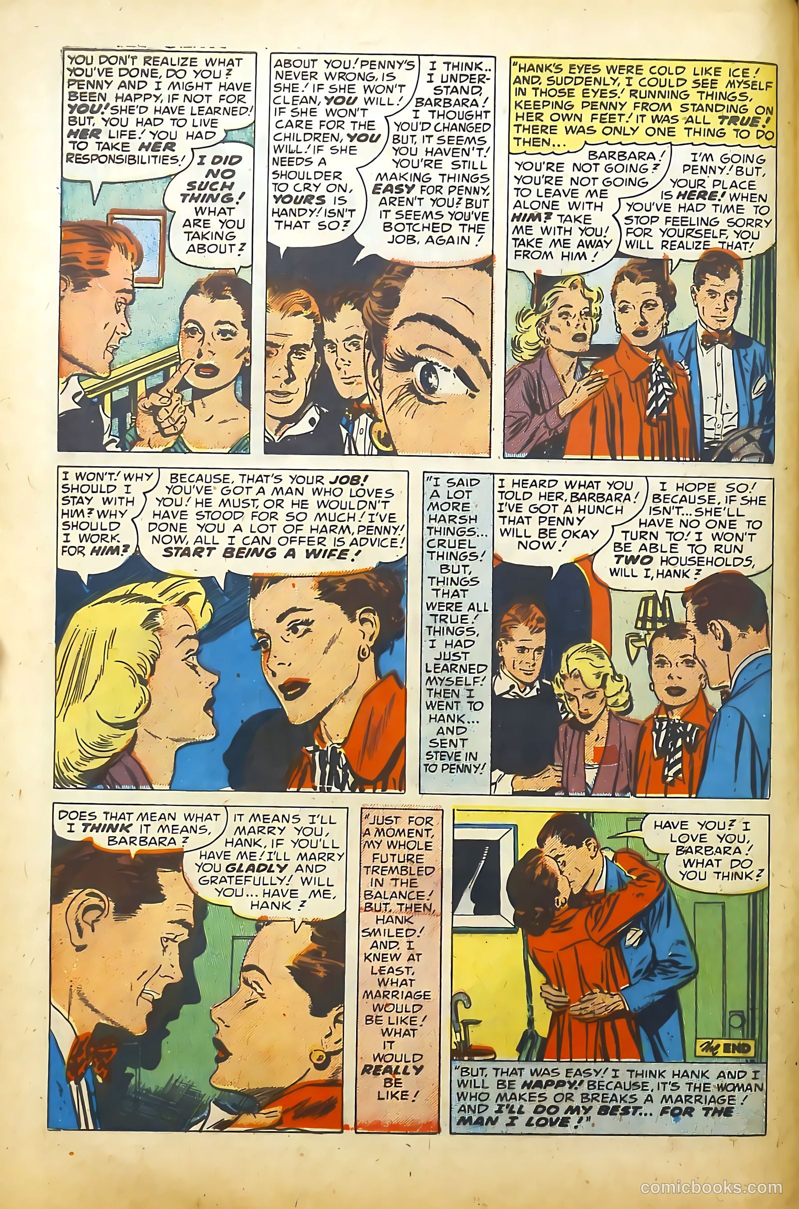 Young Brides #12 (1954) — page 9 of 37