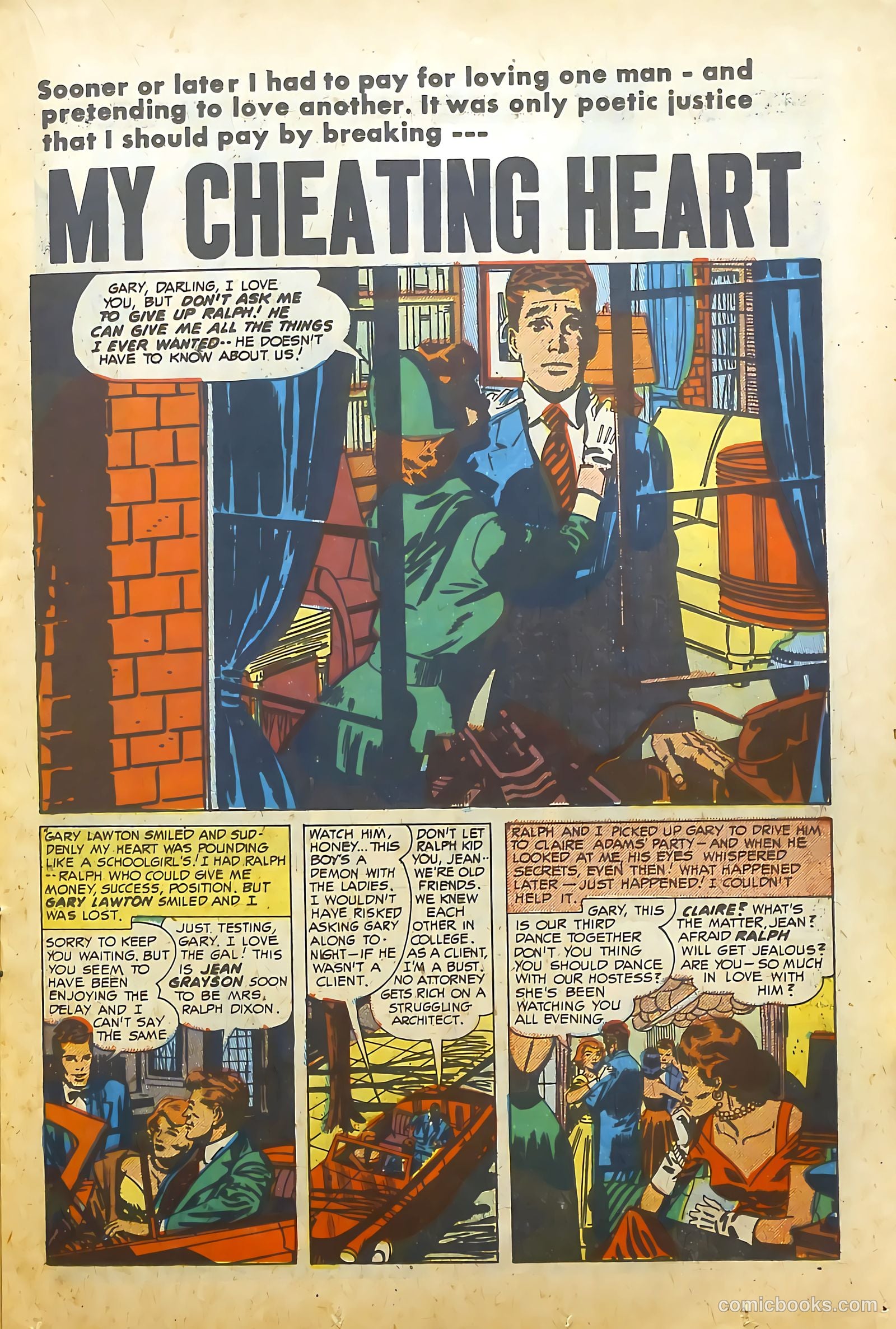 Young Brides #12 (1954) — page 16 of 37