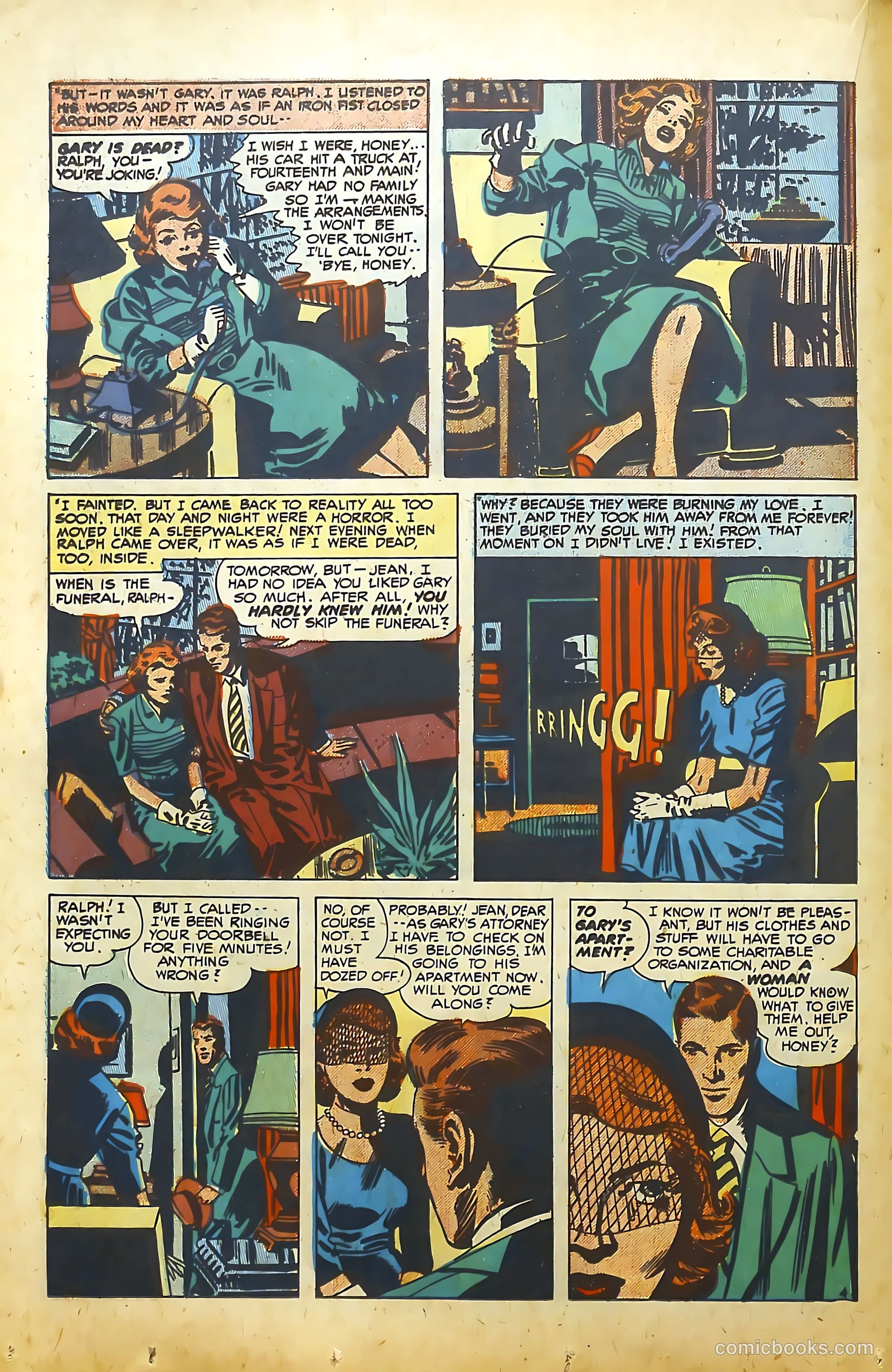 Young Brides #12 (1954) — page 19 of 37