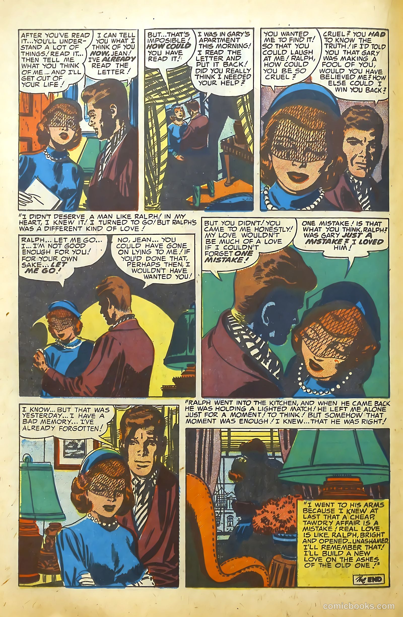 Young Brides #12 (1954) — page 21 of 37