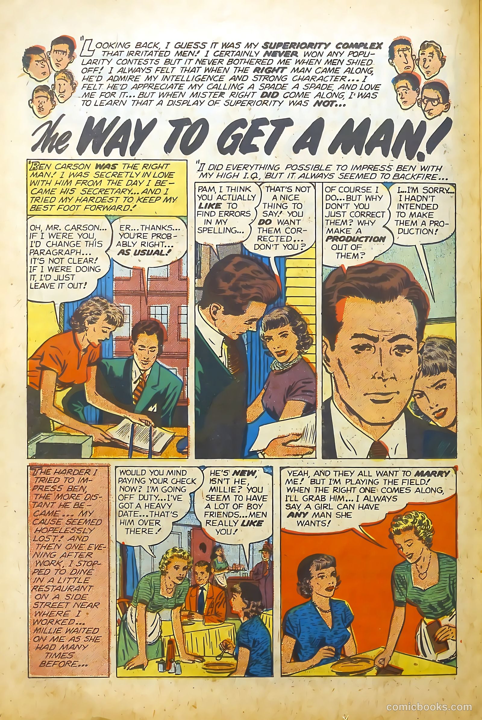 Young Brides #12 (1954) — page 23 of 37